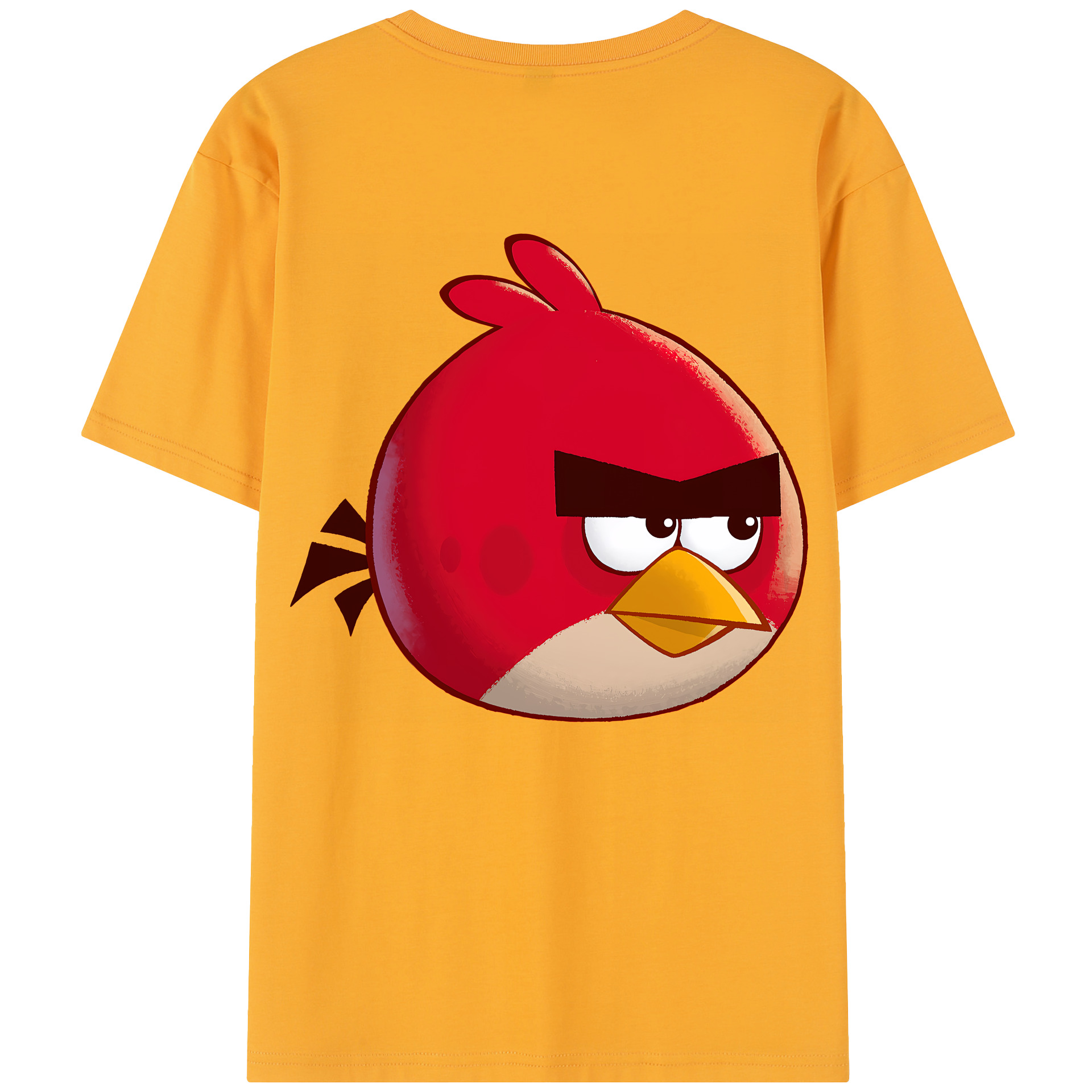 （画像用） Angry Birds アングリーバード レディース半袖Tシャツ(バックプリント)