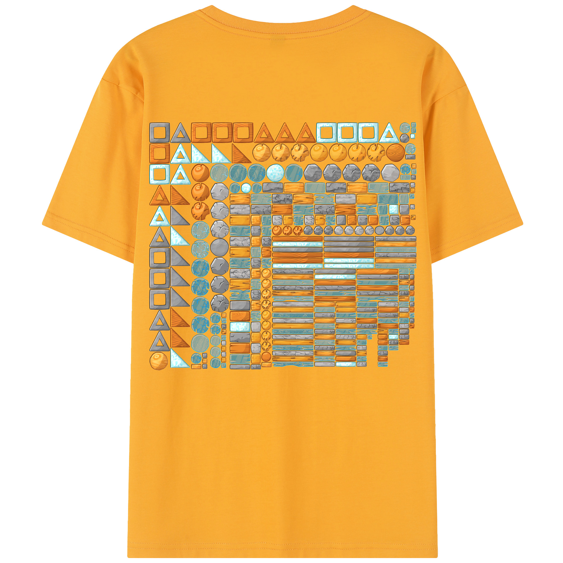 （画像用） Angry Birds アングリーバード レディース半袖Tシャツ(バックプリント)