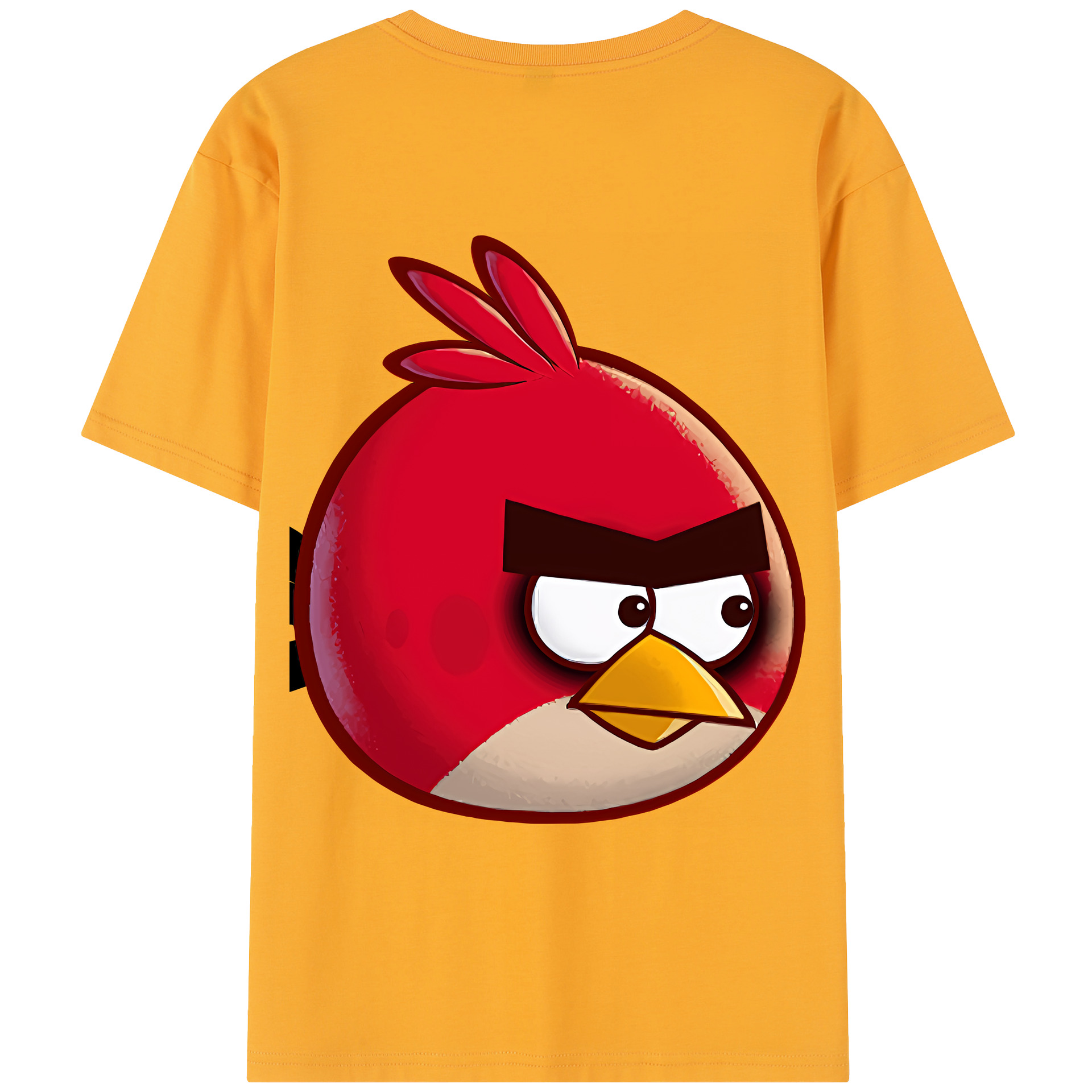 （画像用） Angry Birds アングリーバード レディース半袖Tシャツ(バックプリント)