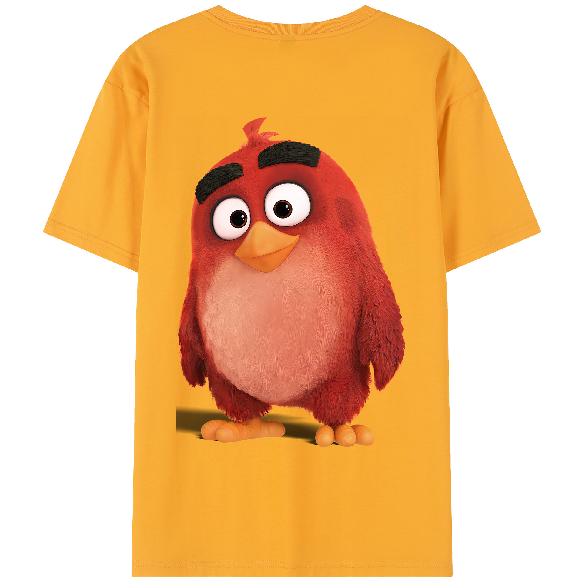 （画像用） Angry Birds アングリーバード レディース半袖Tシャツ(バックプリント)