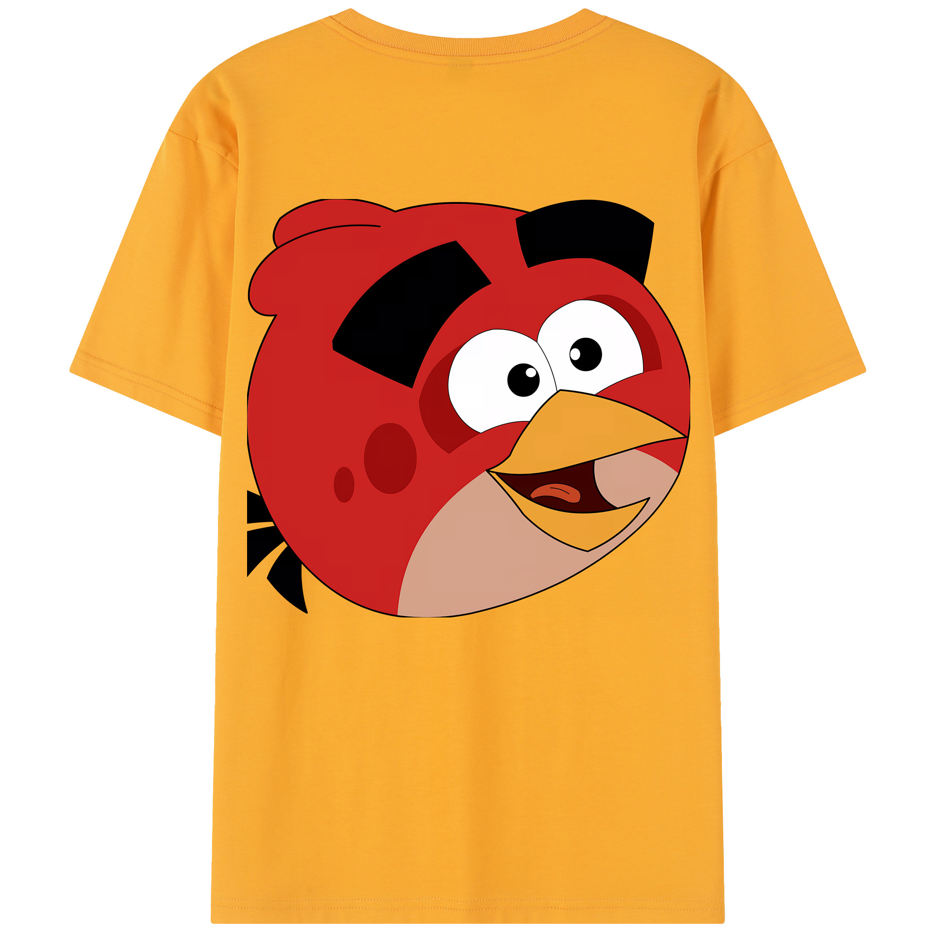 （画像用） Angry Birds アングリーバード レディース半袖Tシャツ(バックプリント)