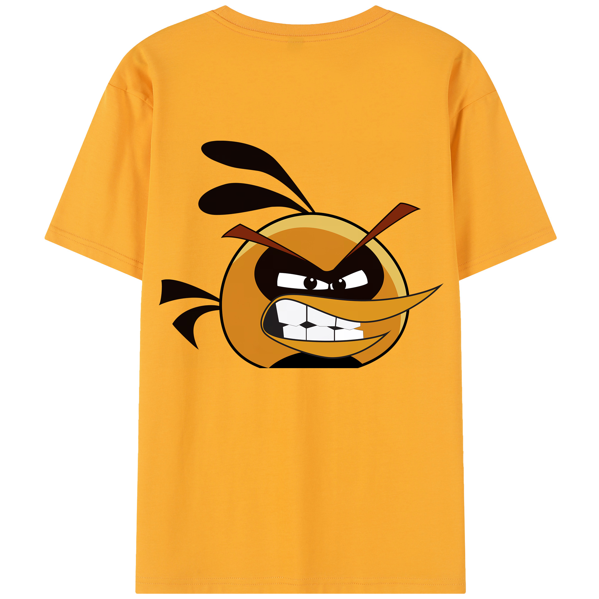 （画像用） Angry Birds アングリーバード レディース半袖Tシャツ(バックプリント)