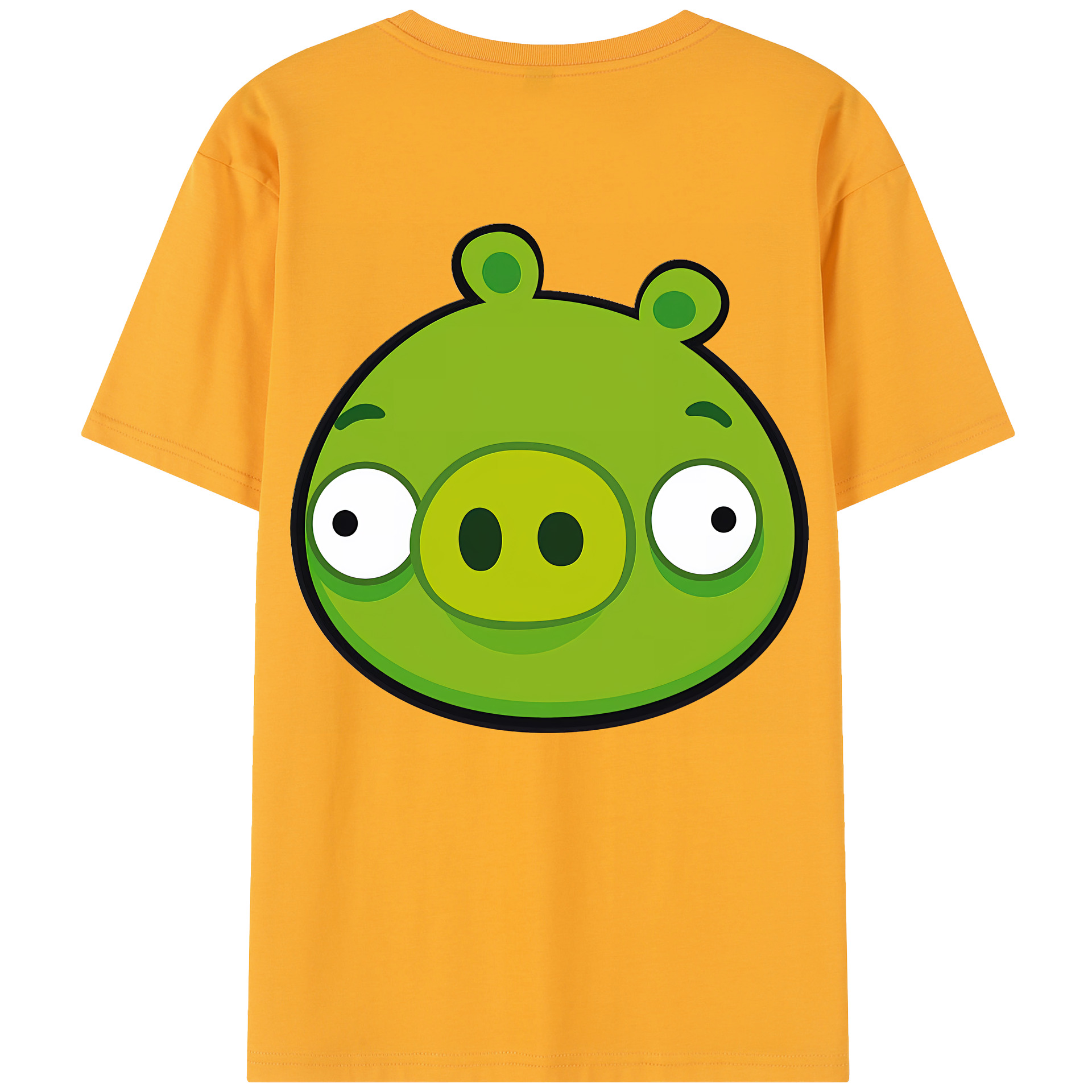 （画像用） Angry Birds アングリーバード レディース半袖Tシャツ(バックプリント)