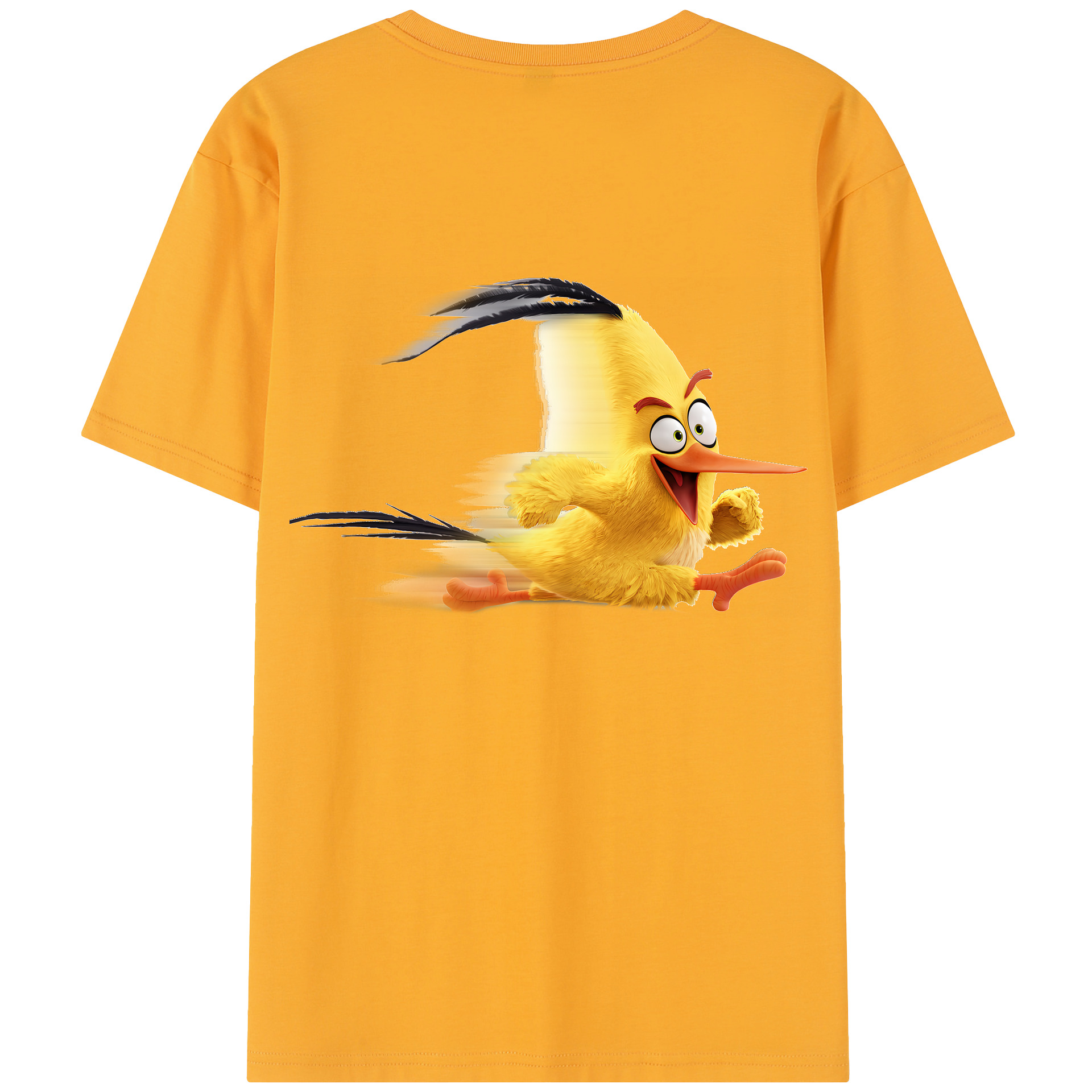 （画像用） Angry Birds アングリーバード レディース半袖Tシャツ(バックプリント)