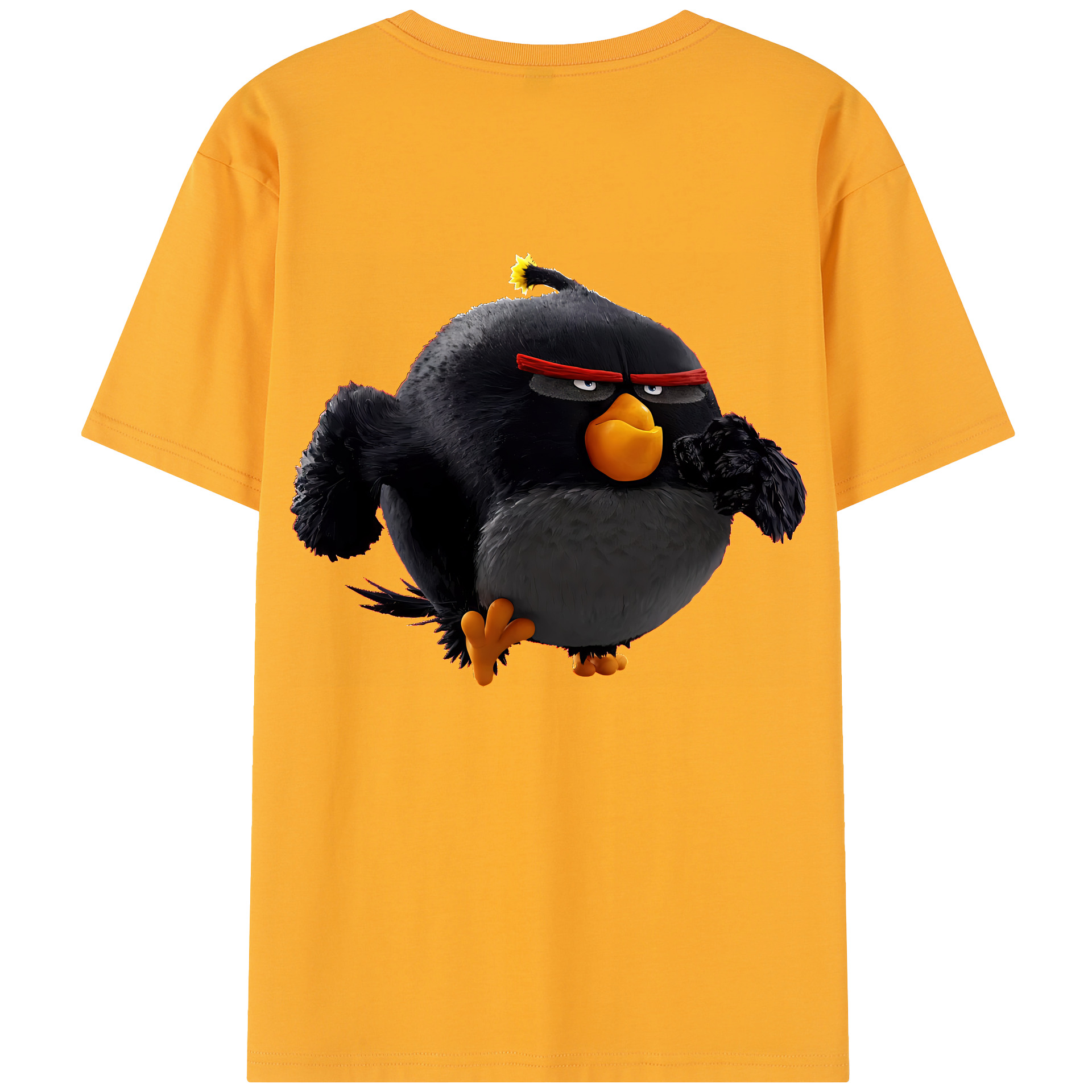 （画像用） Angry Birds アングリーバード レディース半袖Tシャツ(バックプリント)