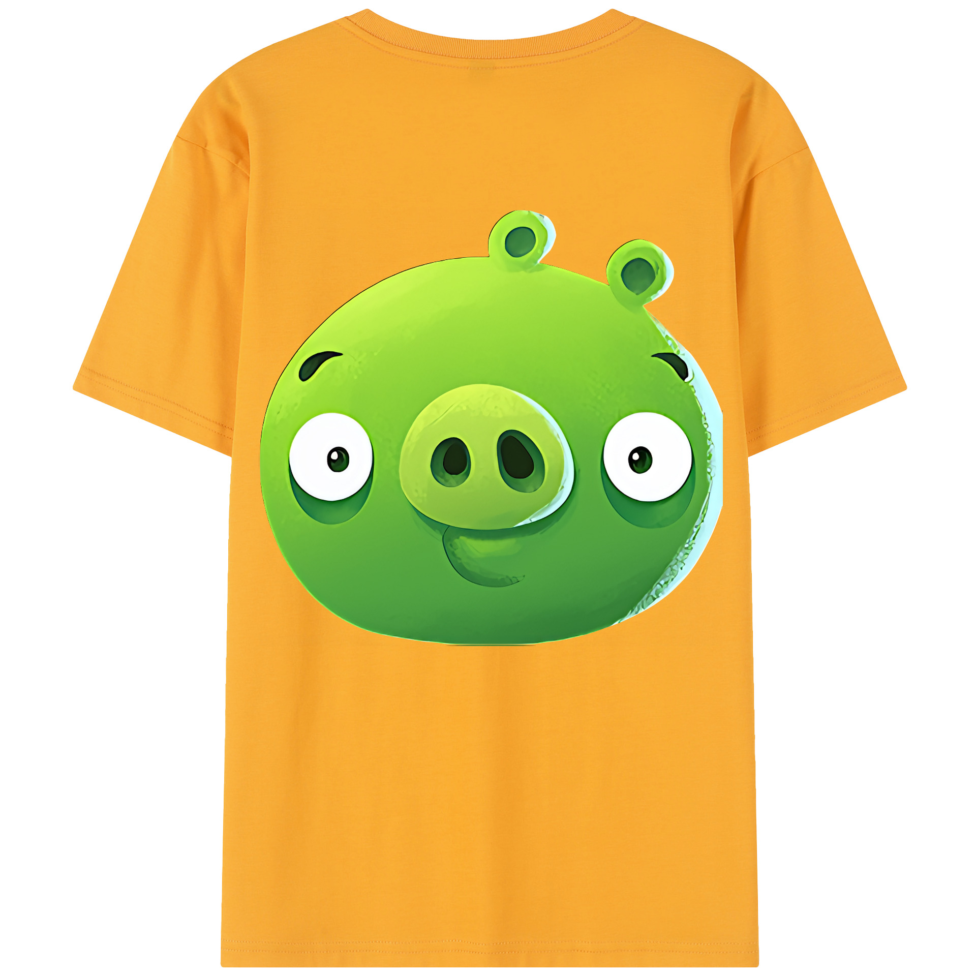 （画像用） Angry Birds アングリーバード レディース半袖Tシャツ(バックプリント)