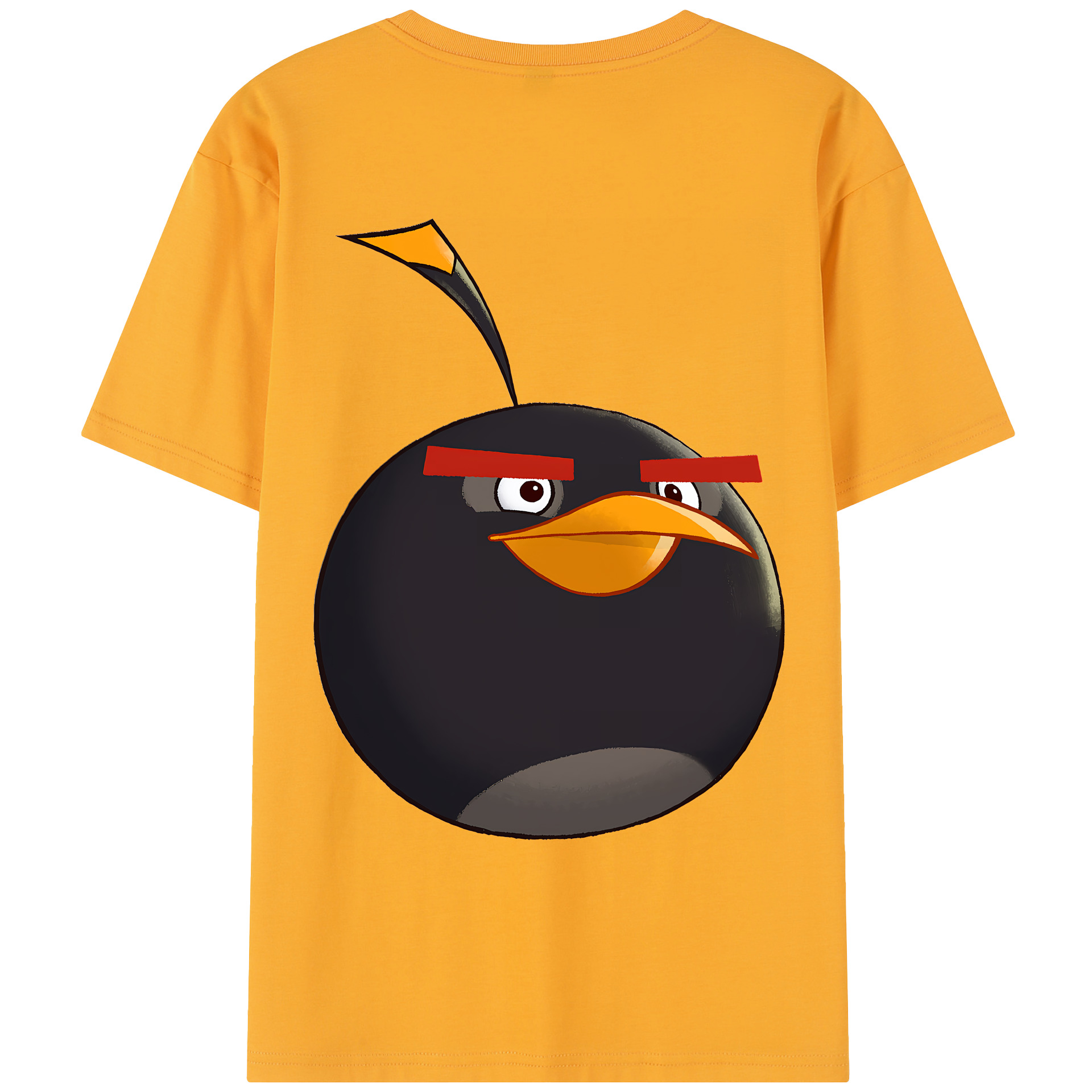 （画像用） Angry Birds アングリーバード レディース半袖Tシャツ(バックプリント)