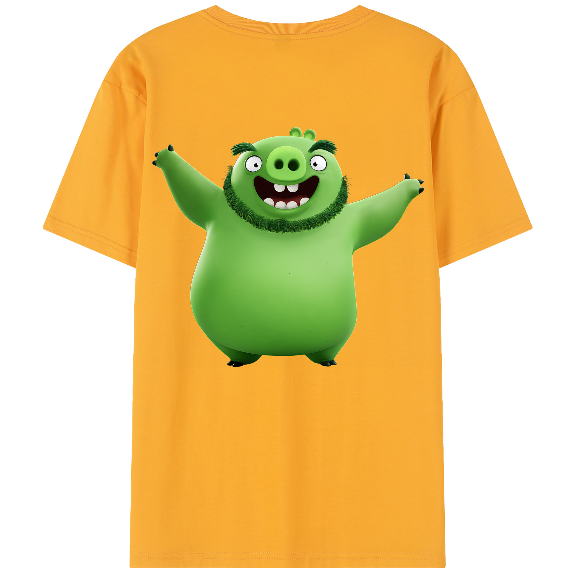 （画像用） Angry Birds アングリーバード レディース半袖Tシャツ(バックプリント)