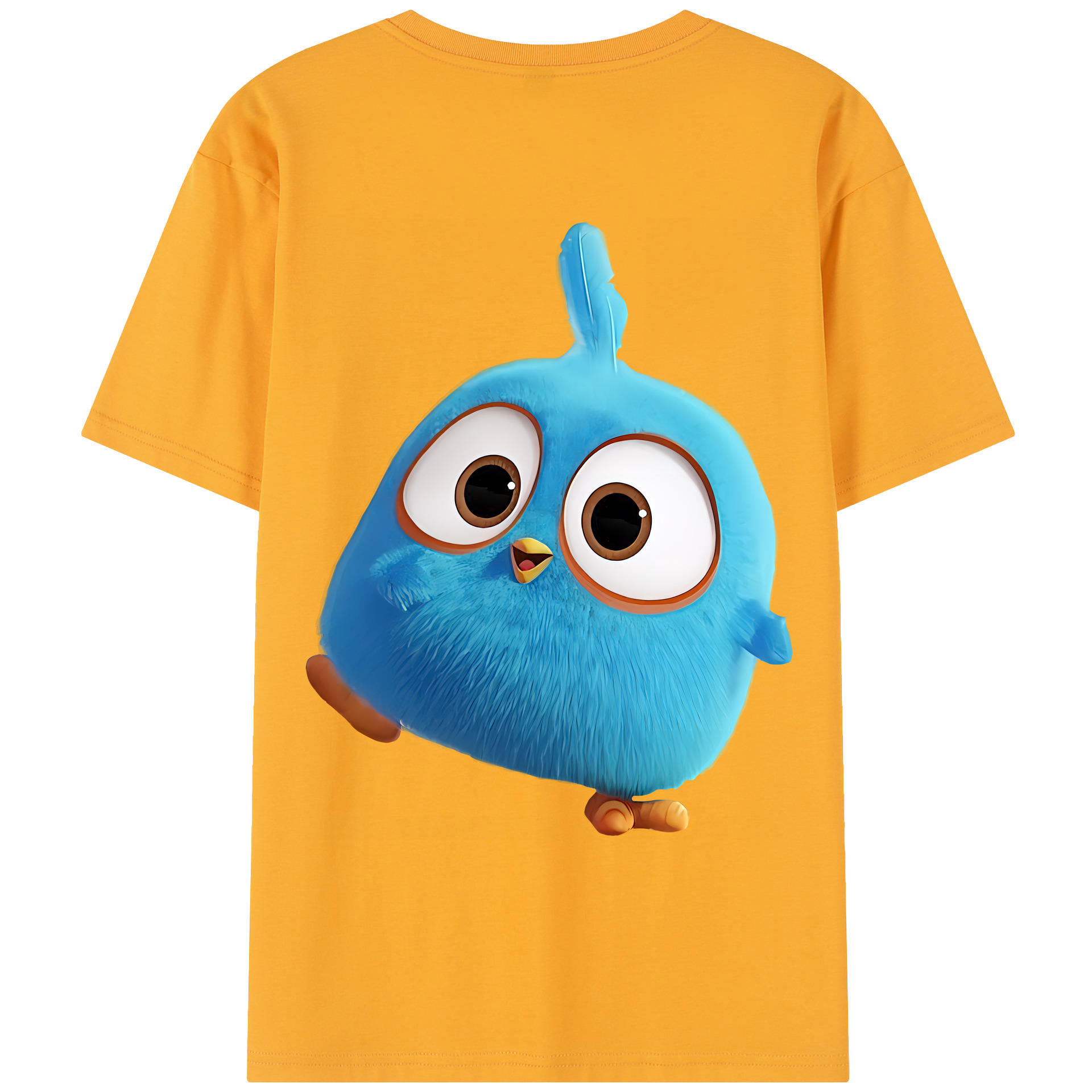 （画像用） Angry Birds アングリーバード レディース半袖Tシャツ(バックプリント)