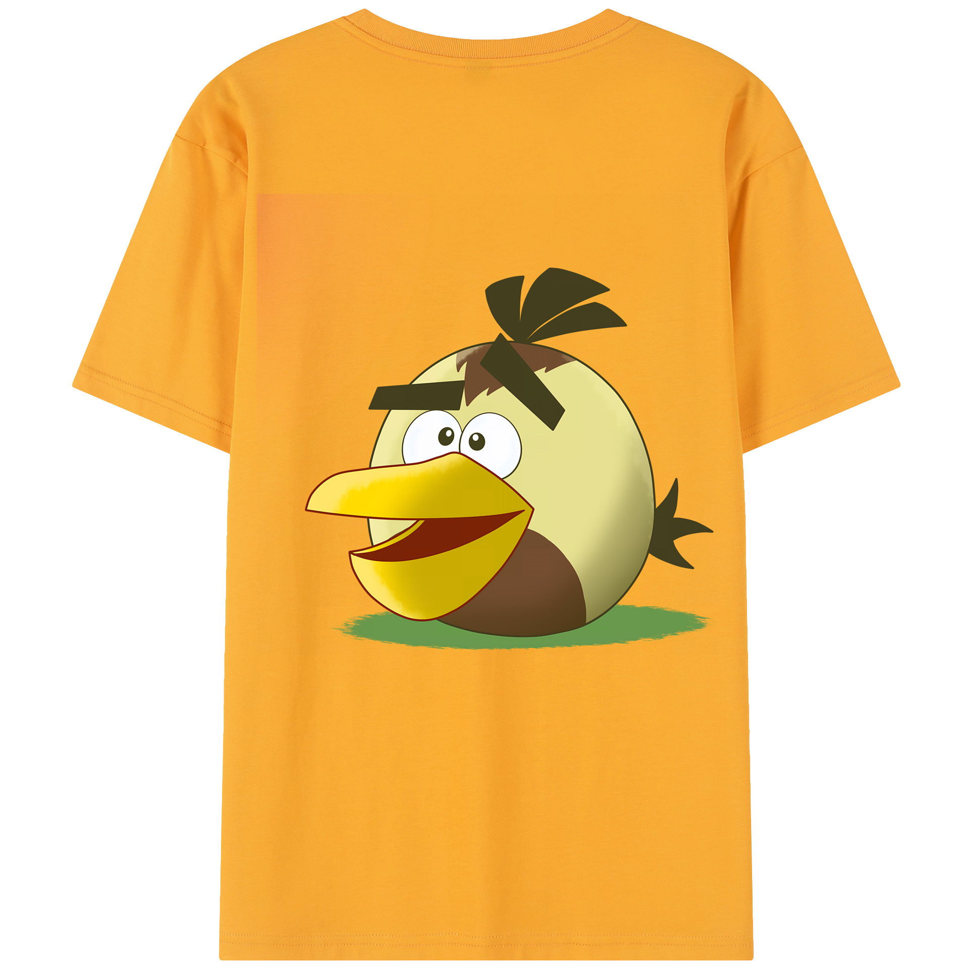 （画像用） Angry Birds アングリーバード レディース半袖Tシャツ(バックプリント)