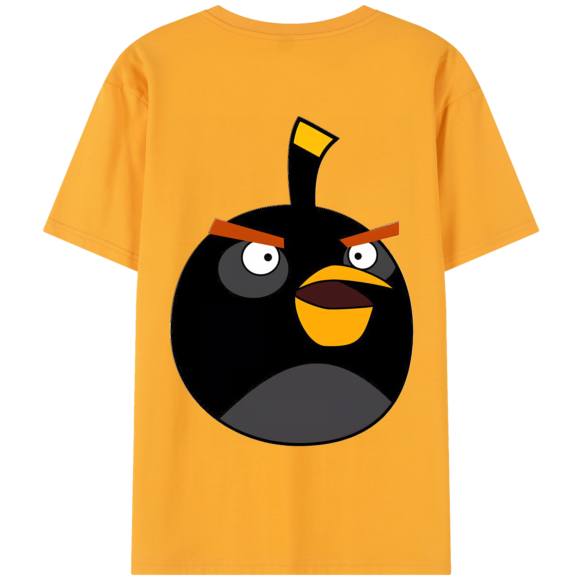 （画像用） Angry Birds アングリーバード レディース半袖Tシャツ(バックプリント)