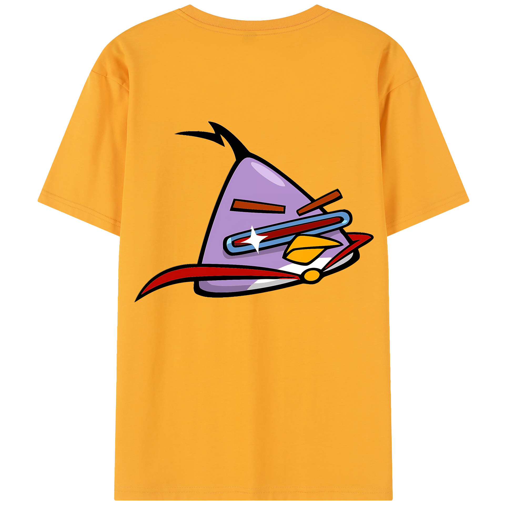 （画像用） Angry Birds アングリーバード レディース半袖Tシャツ(バックプリント)
