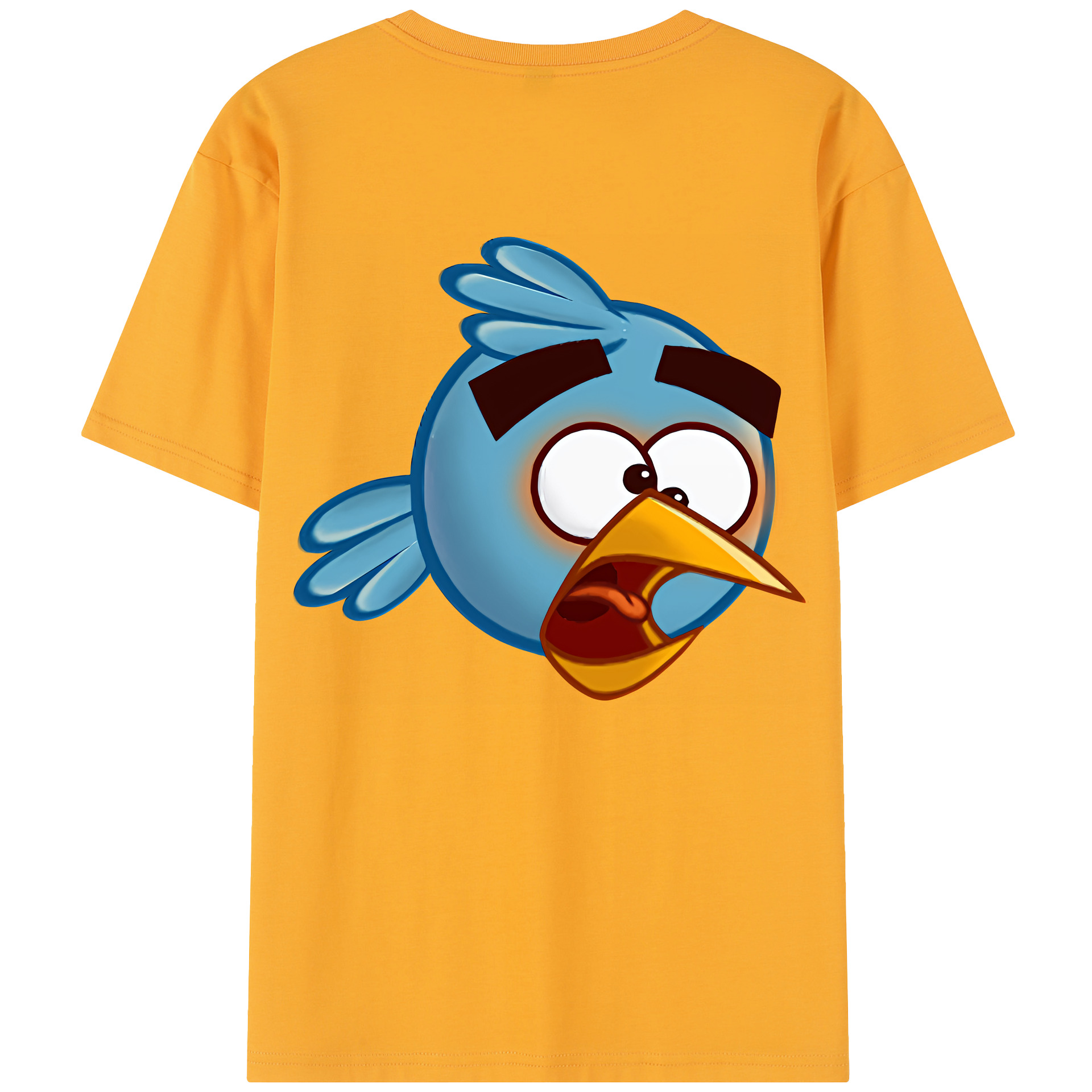（画像用） Angry Birds アングリーバード レディース半袖Tシャツ(バックプリント)