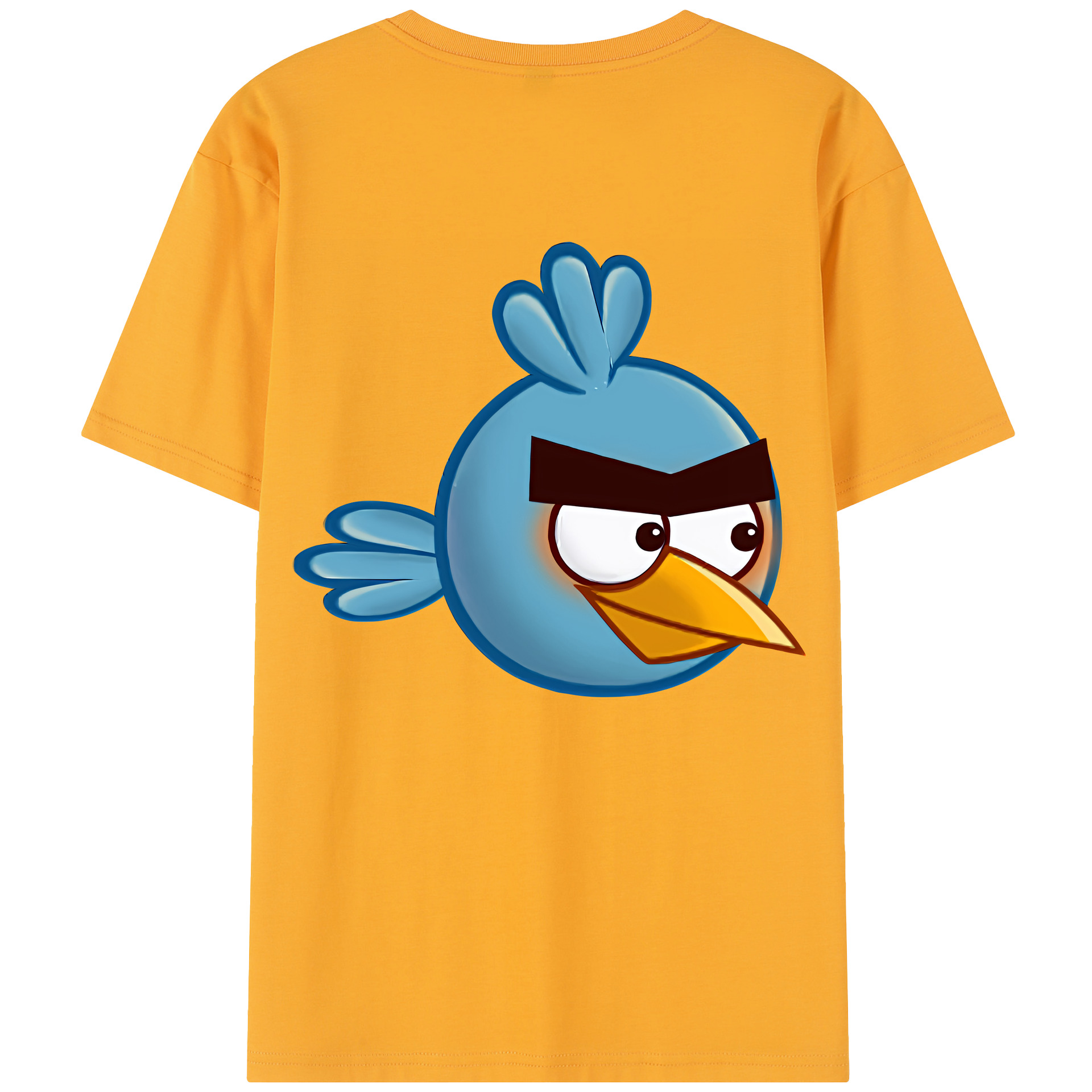 （画像用） Angry Birds アングリーバード レディース半袖Tシャツ(バックプリント)