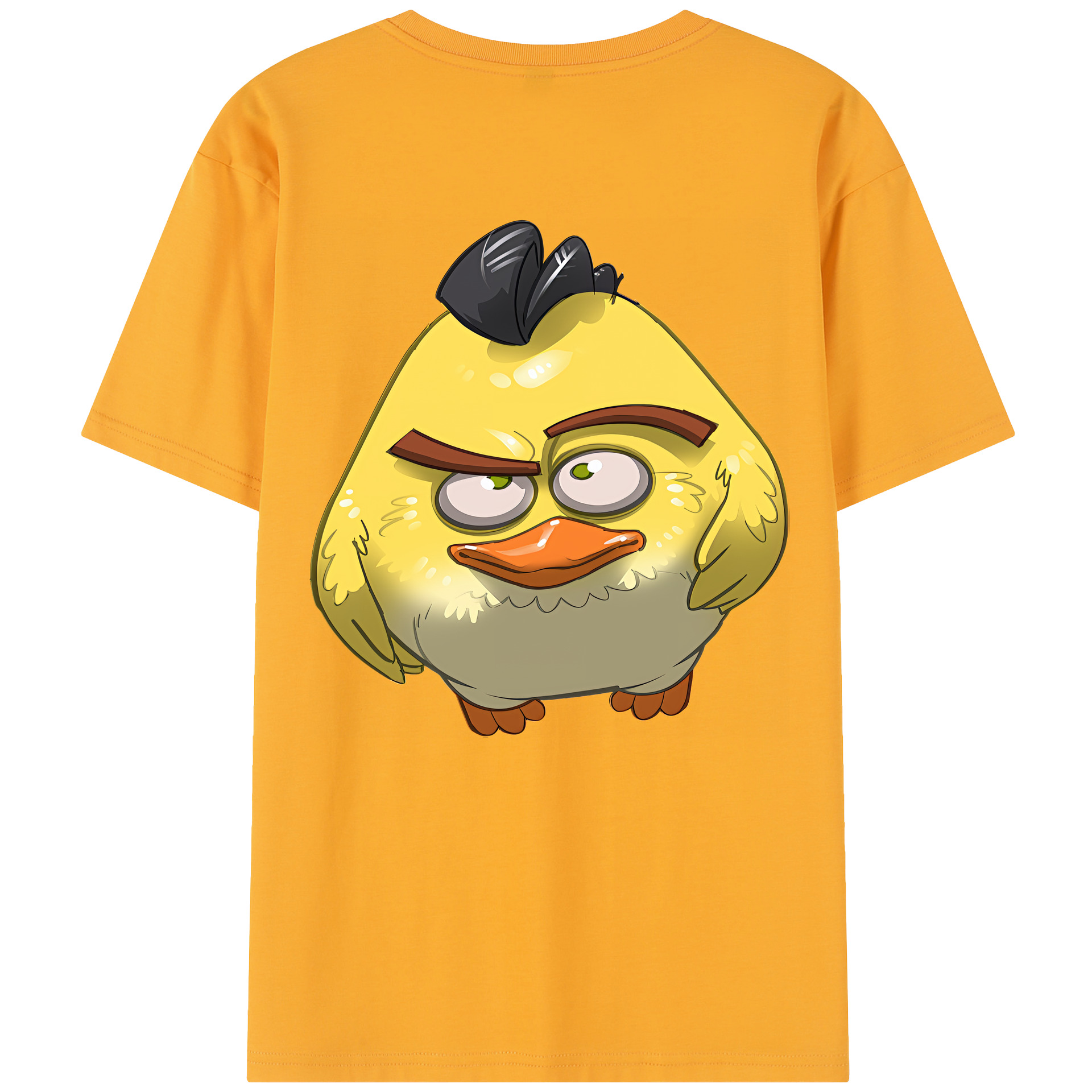 （画像用） Angry Birds アングリーバード レディース半袖Tシャツ(バックプリント)