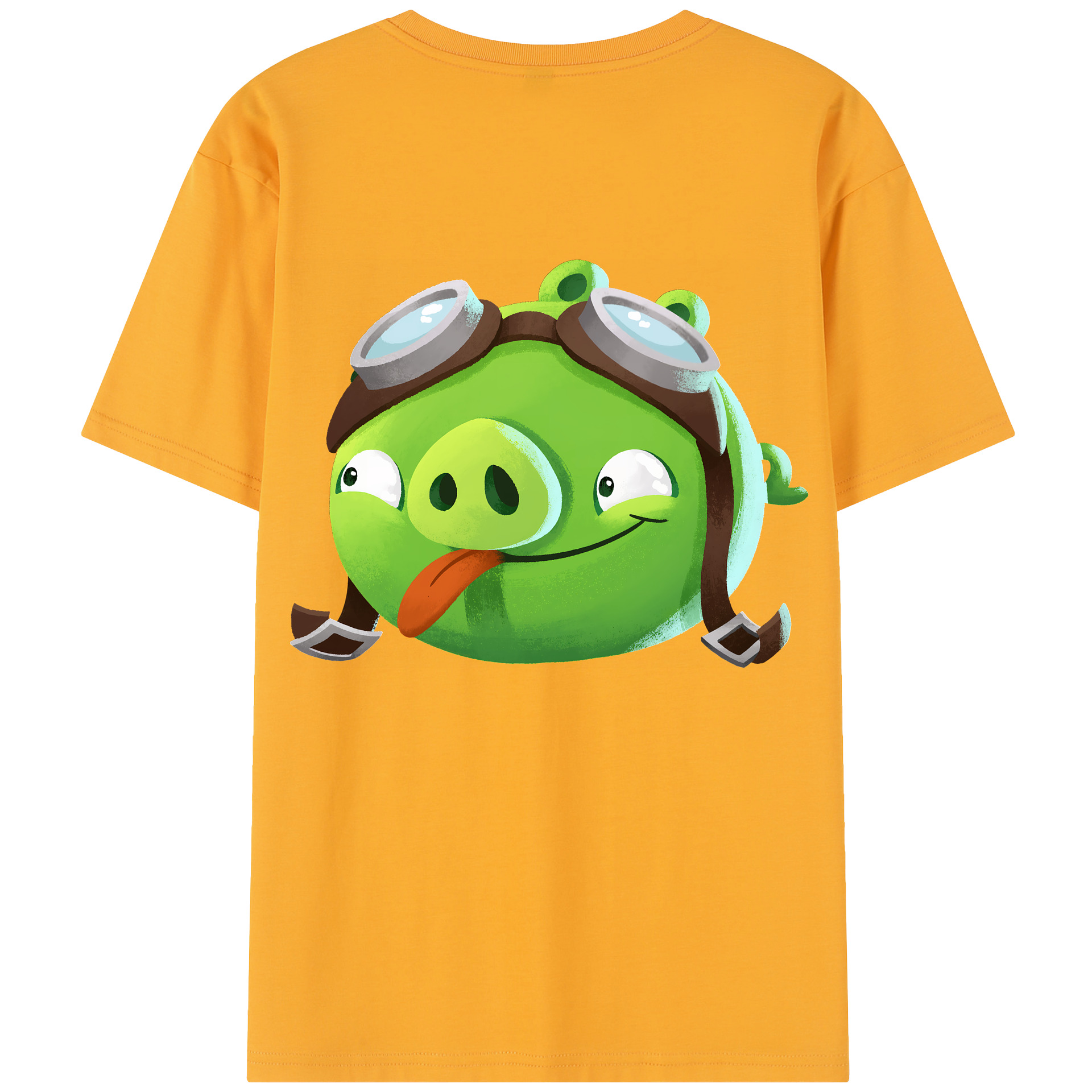 （画像用） Angry Birds アングリーバード レディース半袖Tシャツ(バックプリント)