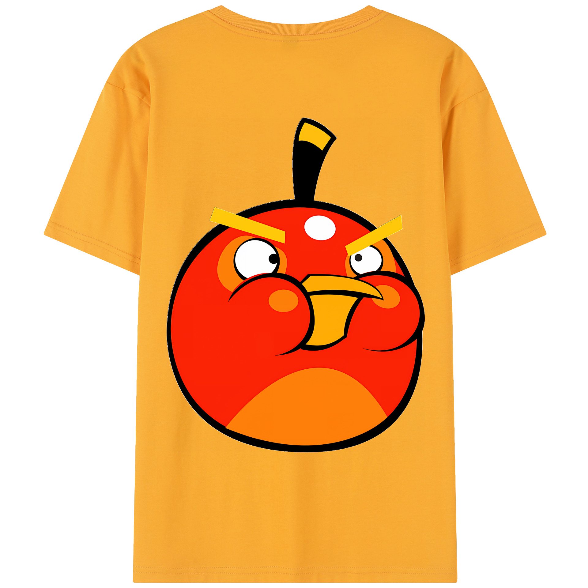 （画像用） Angry Birds アングリーバード レディース半袖Tシャツ(バックプリント)