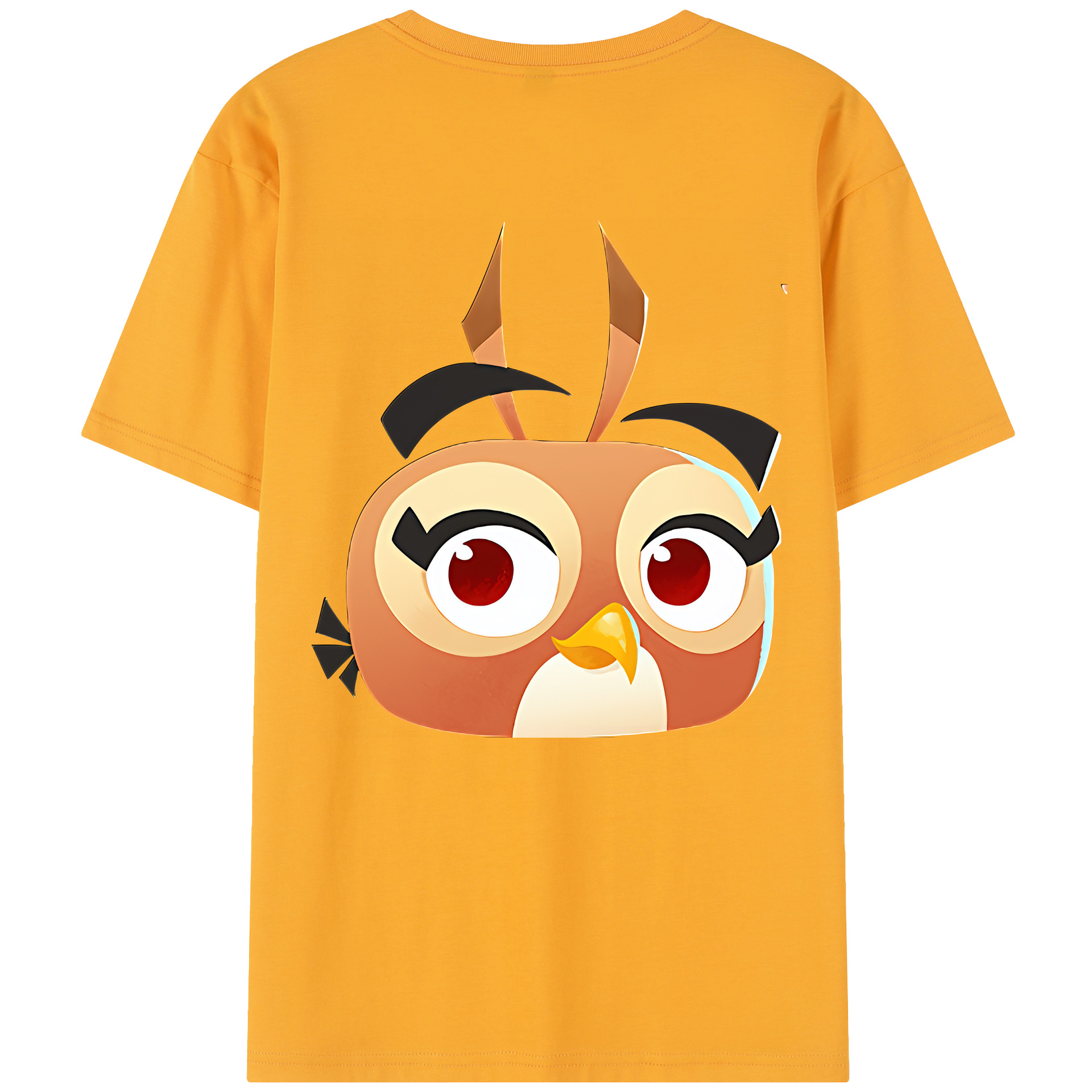 （画像用） Angry Birds アングリーバード レディース半袖Tシャツ(バックプリント)