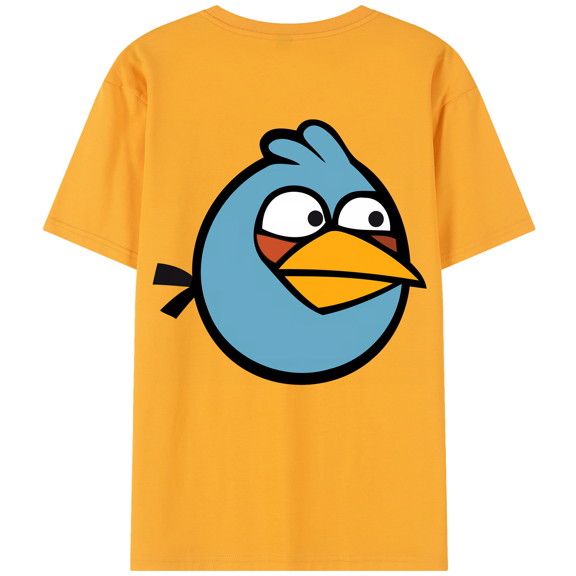 （画像用） Angry Birds アングリーバード レディース半袖Tシャツ(バックプリント)
