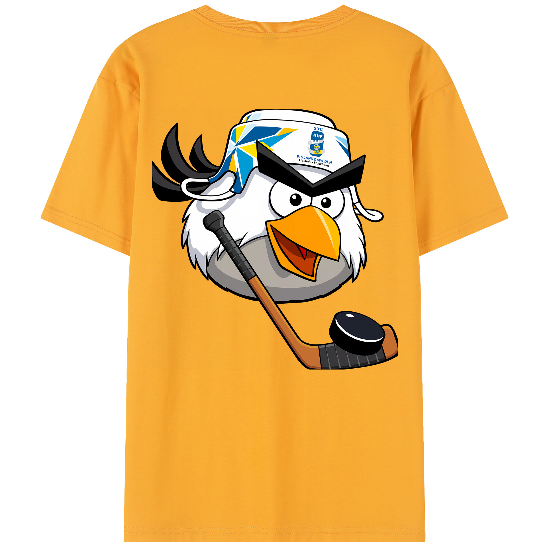 （画像用） Angry Birds アングリーバード レディース半袖Tシャツ(バックプリント)