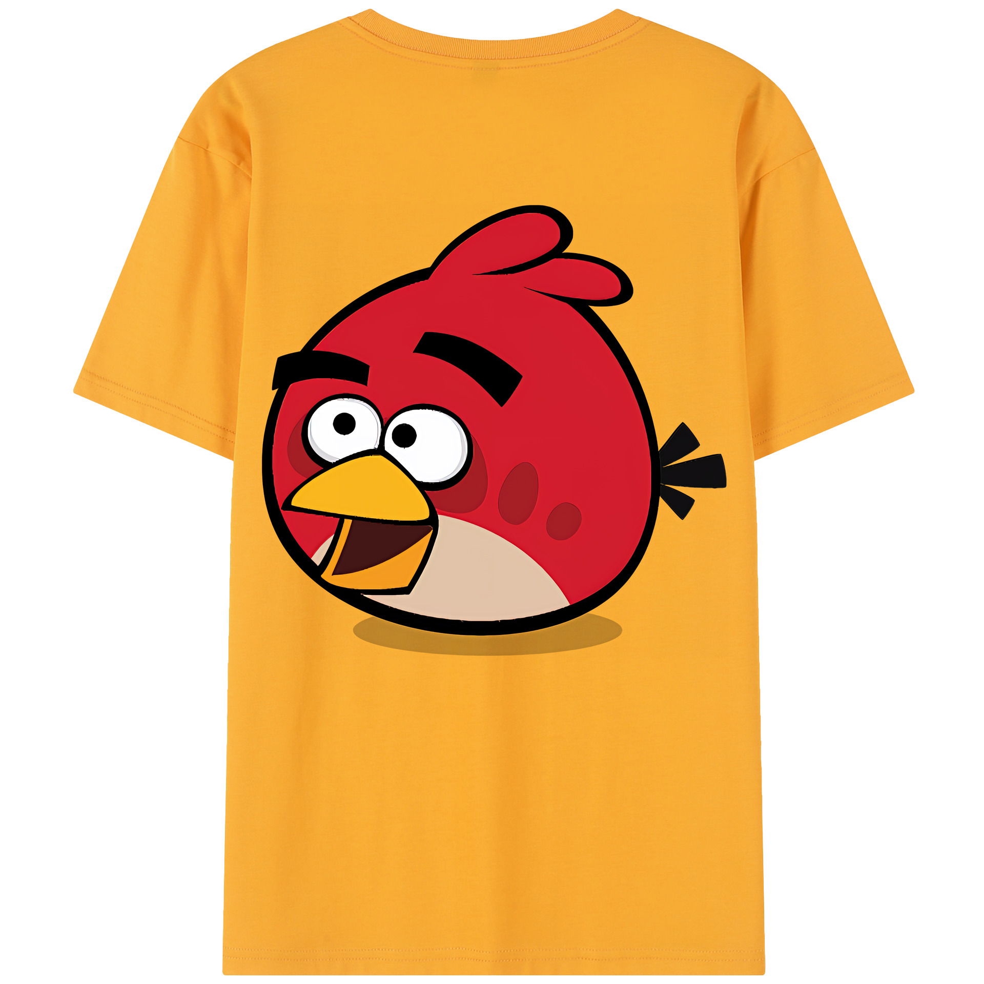 （画像用） Angry Birds アングリーバード レディース半袖Tシャツ(バックプリント)