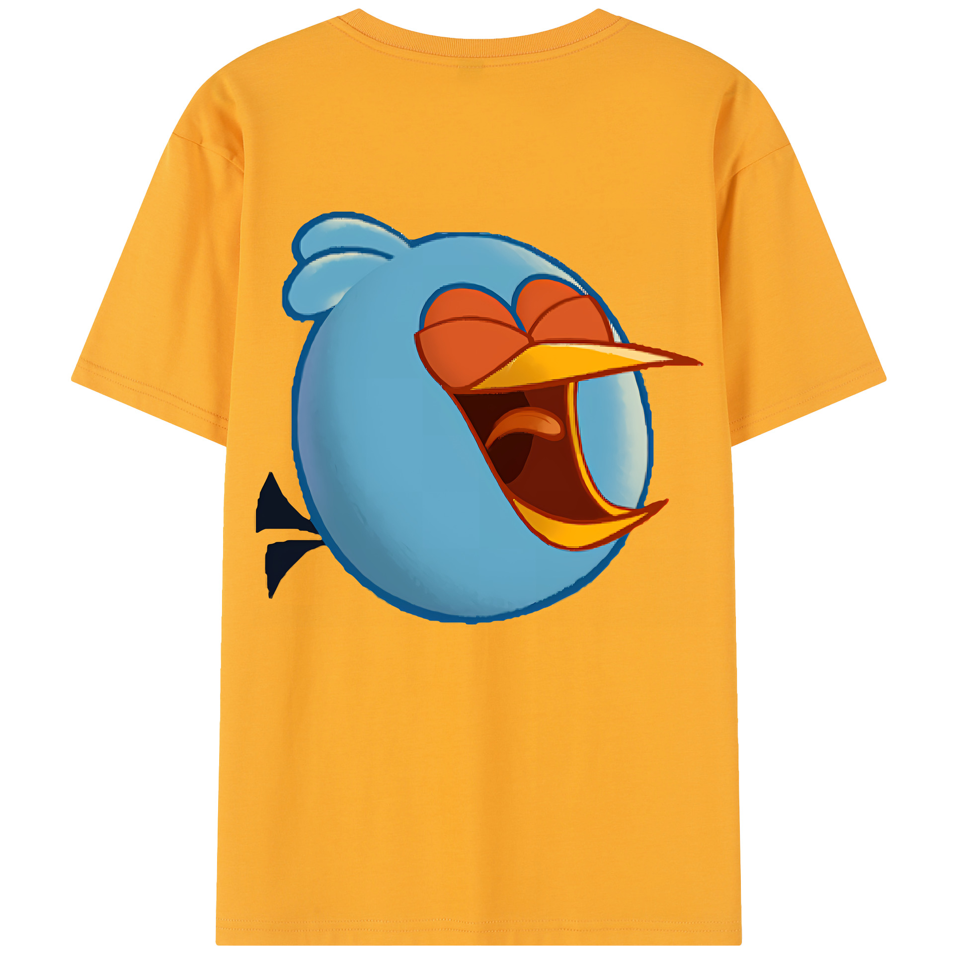 （画像用） Angry Birds アングリーバード レディース半袖Tシャツ(バックプリント)