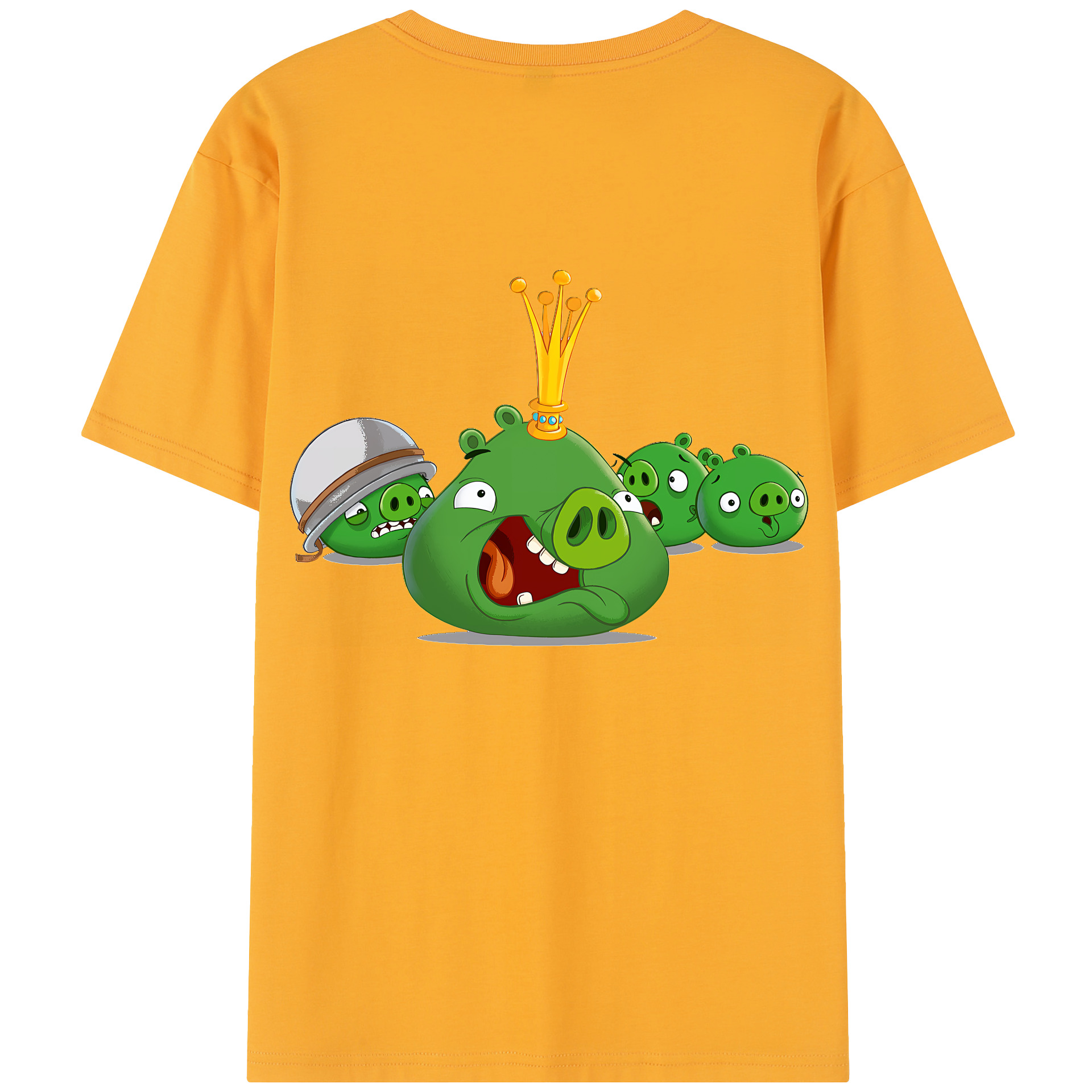 （画像用） Angry Birds アングリーバード レディース半袖Tシャツ(バックプリント)