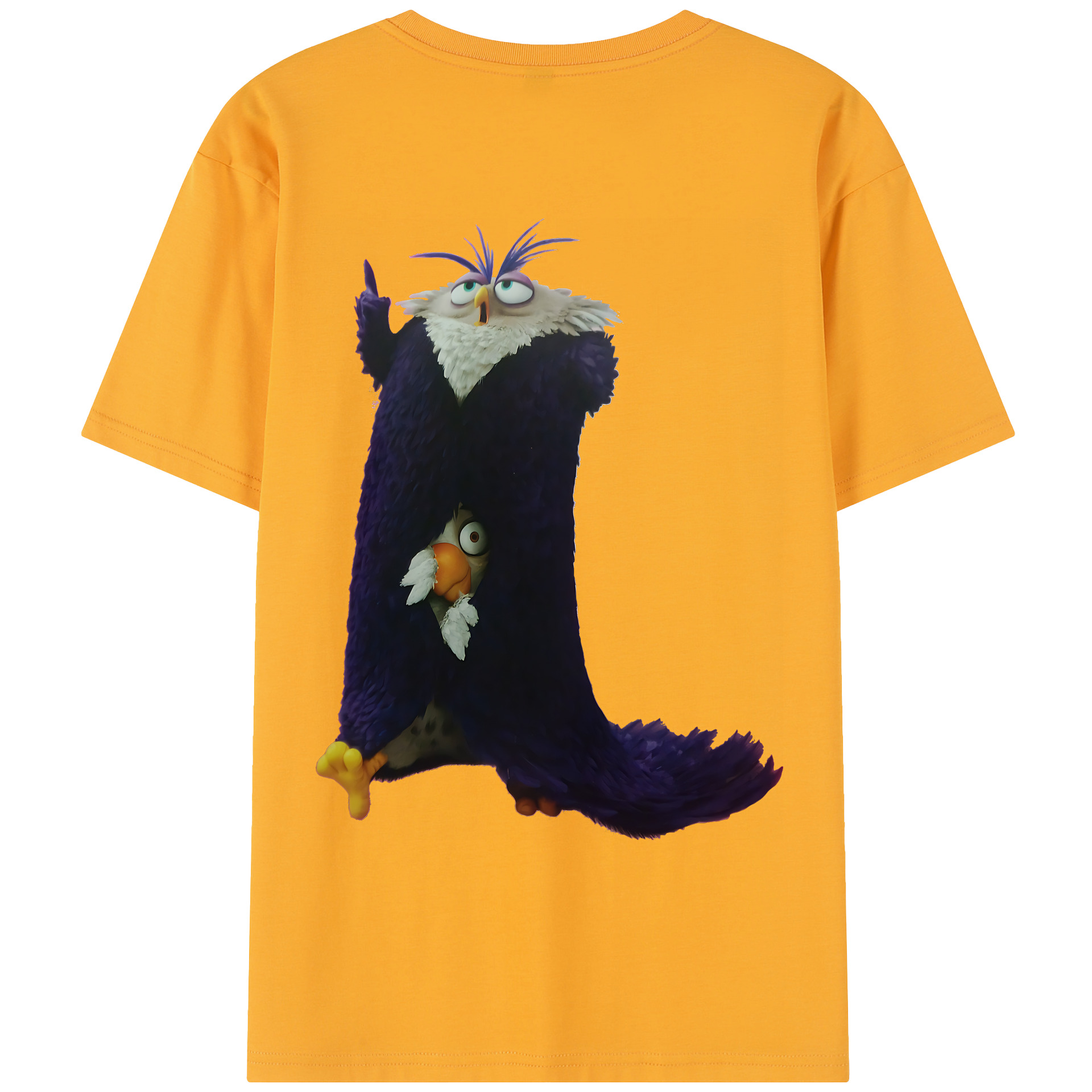 （画像用） Angry Birds アングリーバード レディース半袖Tシャツ(バックプリント)
