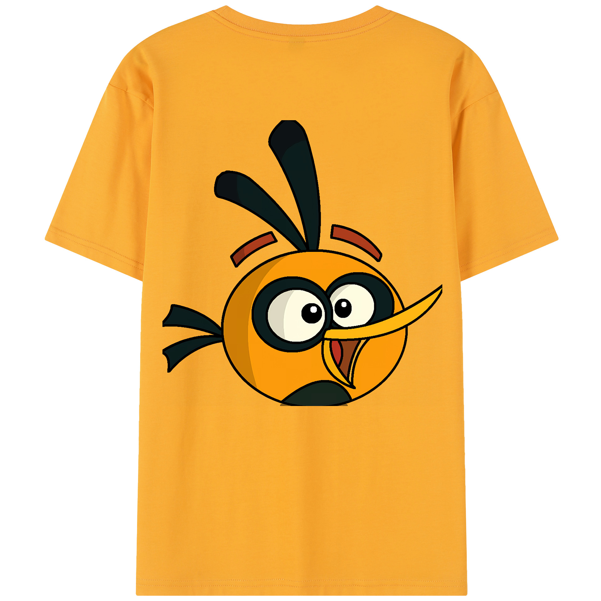 （画像用） Angry Birds アングリーバード レディース半袖Tシャツ(バックプリント)