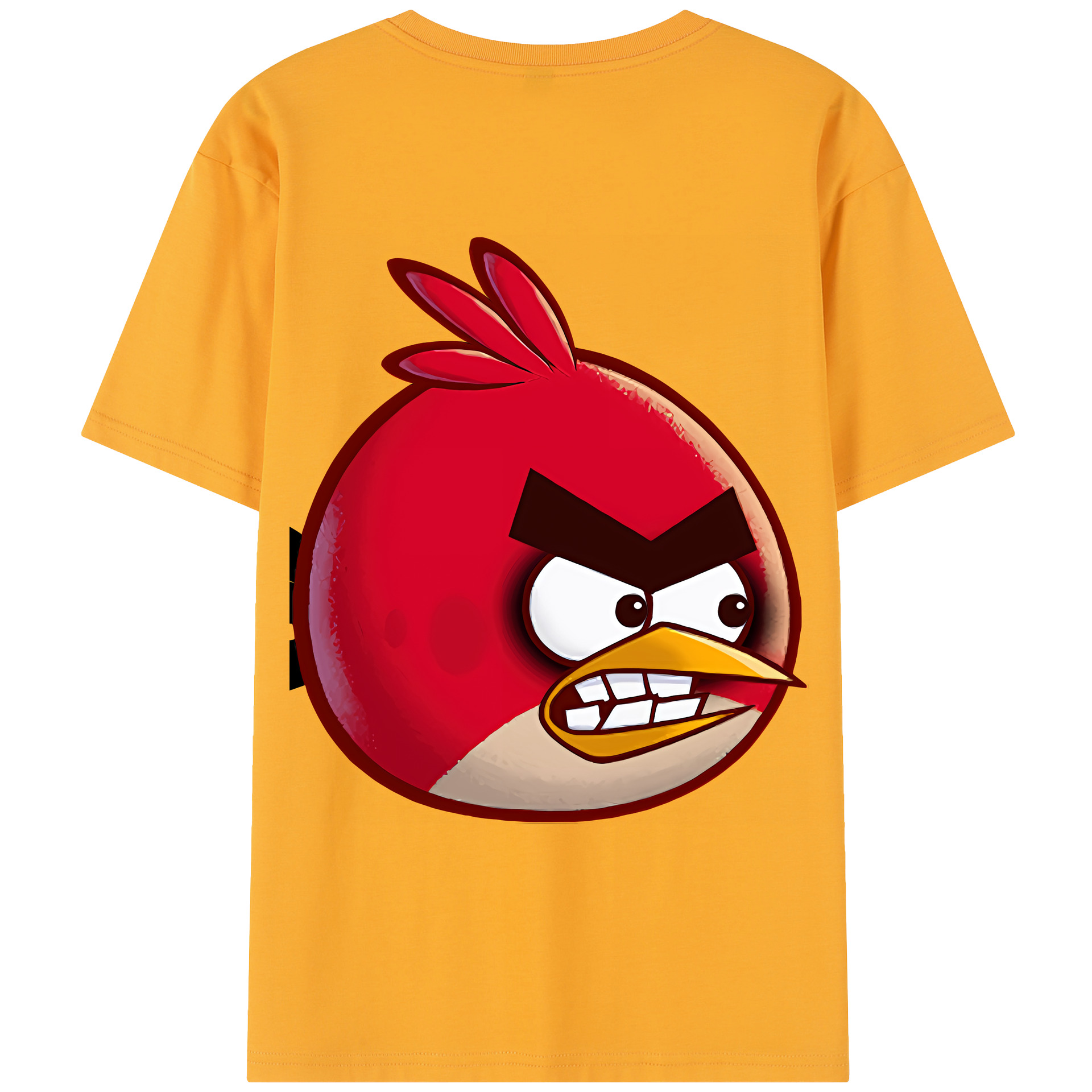 （画像用） Angry Birds アングリーバード レディース半袖Tシャツ(バックプリント)