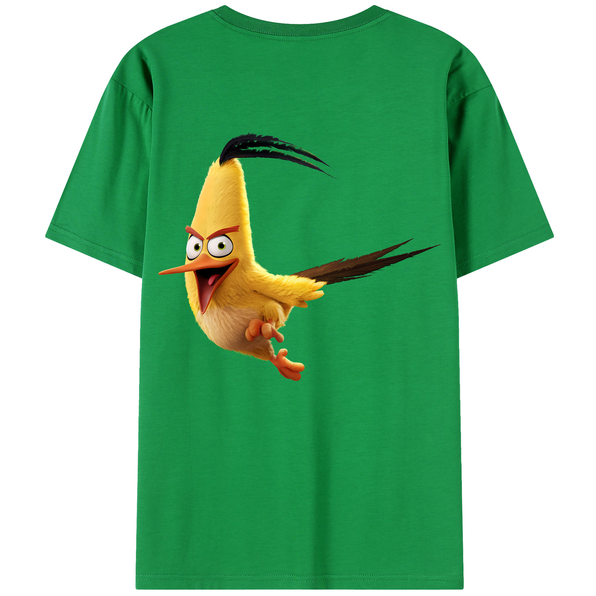 （画像用） Angry Birds アングリーバード レディース半袖Tシャツ(バックプリント)