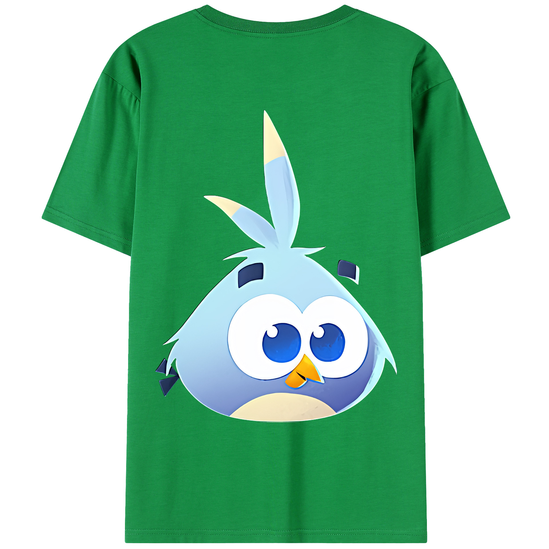 （画像用） Angry Birds アングリーバード レディース半袖Tシャツ(バックプリント)