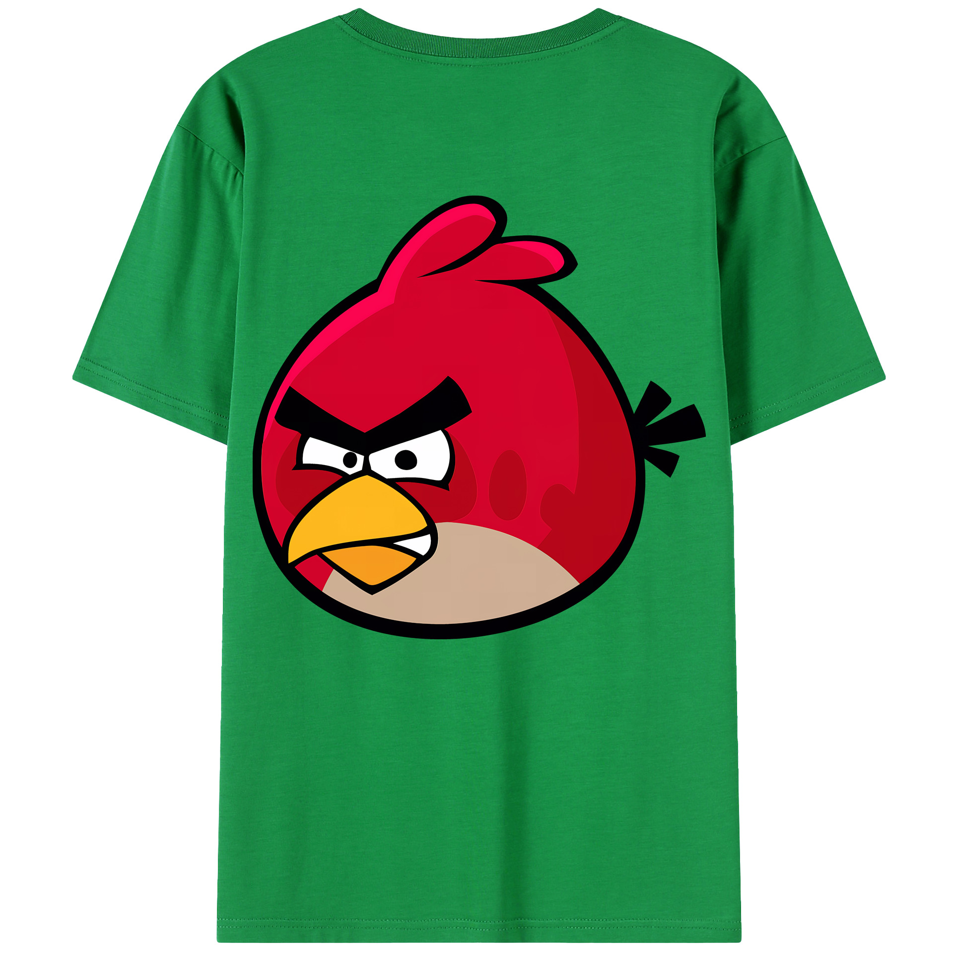（画像用） Angry Birds アングリーバード レディース半袖Tシャツ(バックプリント)