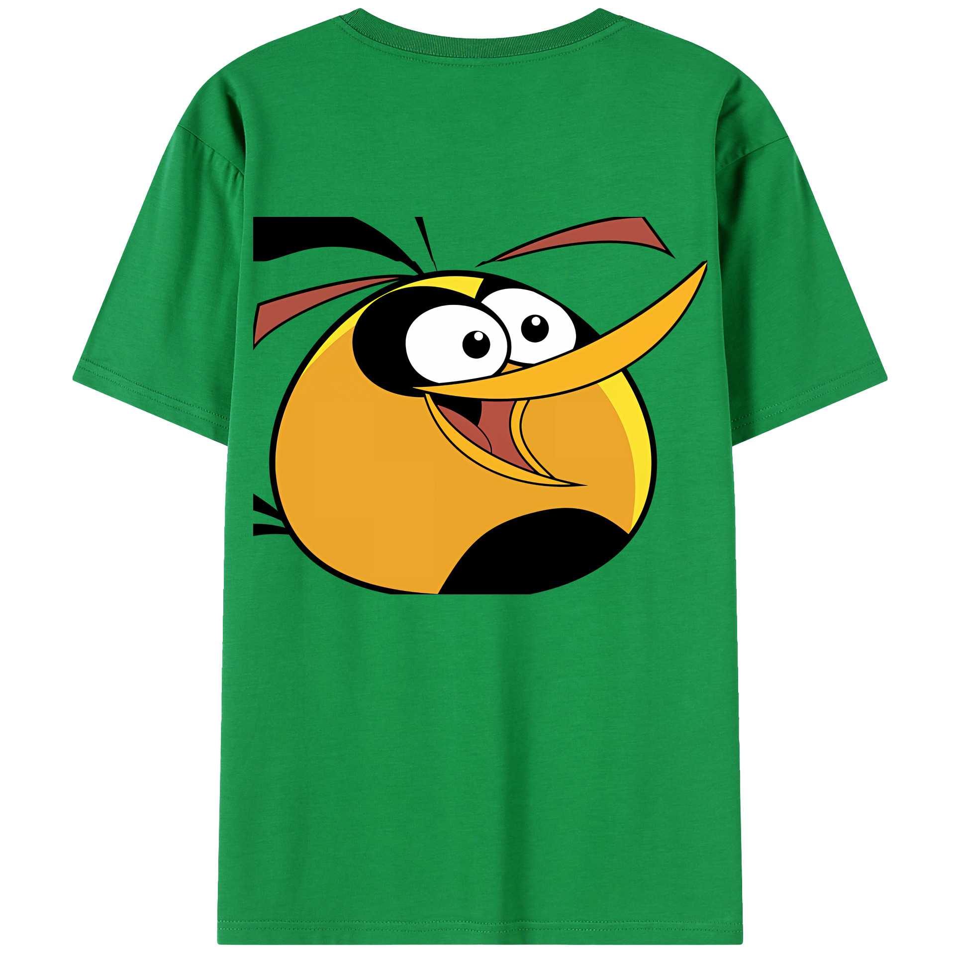 （画像用） Angry Birds アングリーバード レディース半袖Tシャツ(バックプリント)