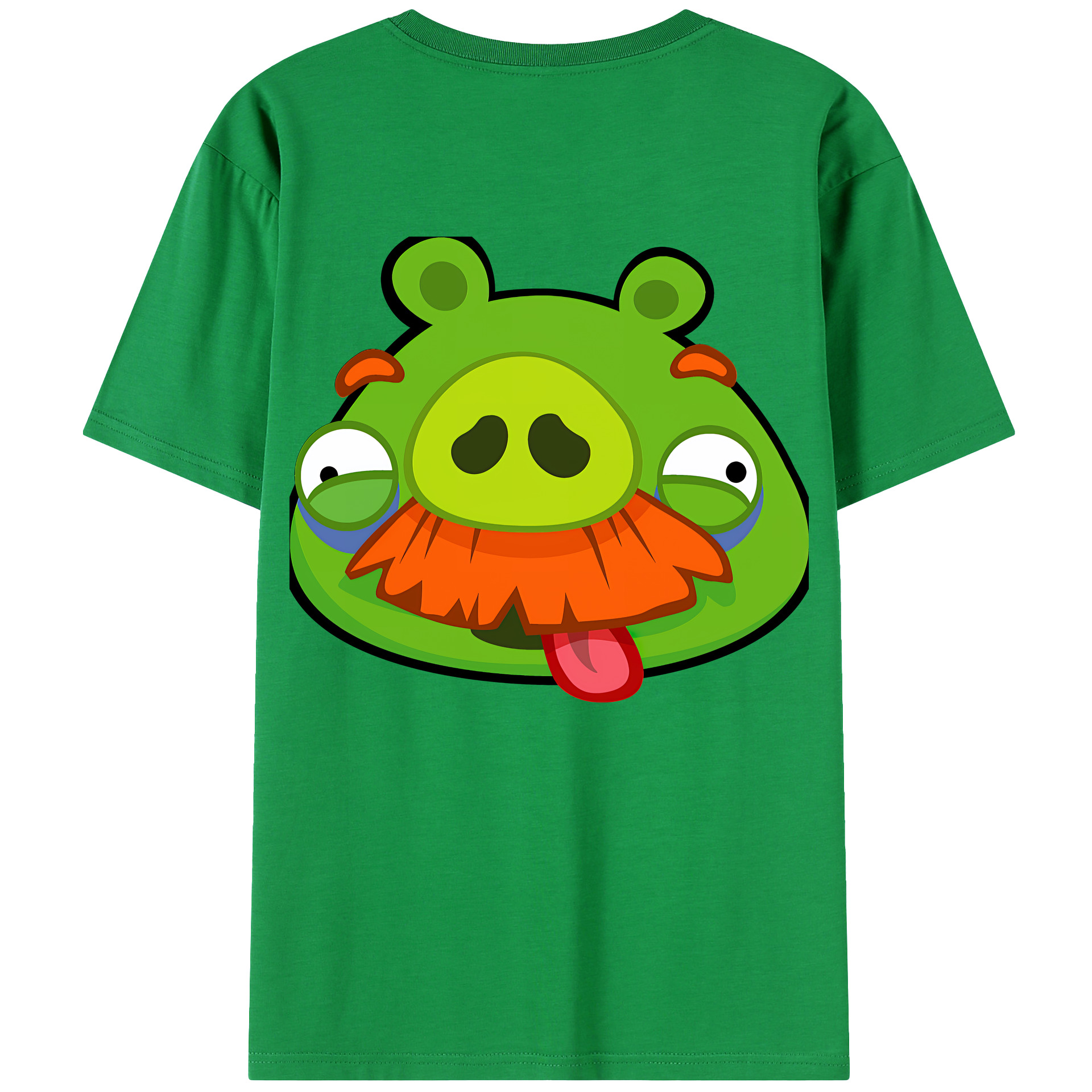 Angry Birds アングリーバード レディース半袖Tシャツ(バックプリント)