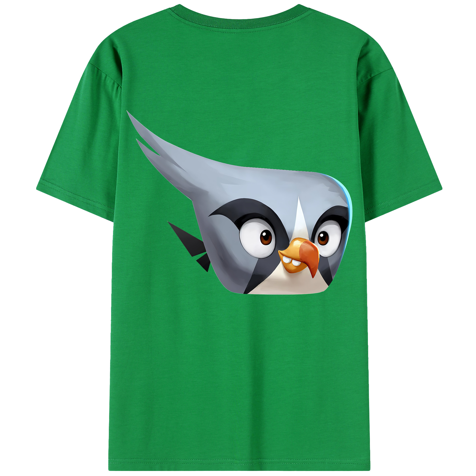 （画像用） Angry Birds アングリーバード レディース半袖Tシャツ(バックプリント)