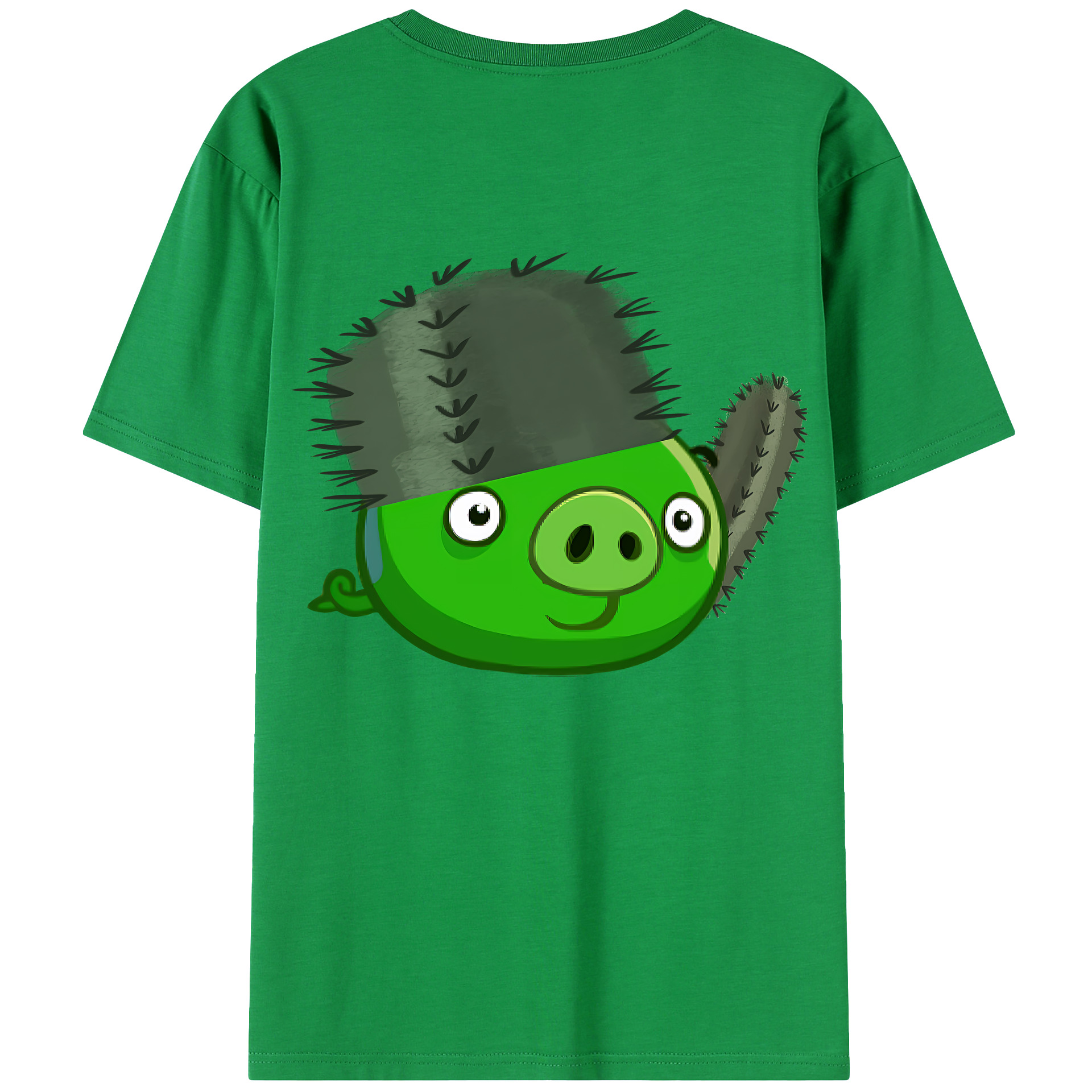 （画像用） Angry Birds アングリーバード レディース半袖Tシャツ(バックプリント)