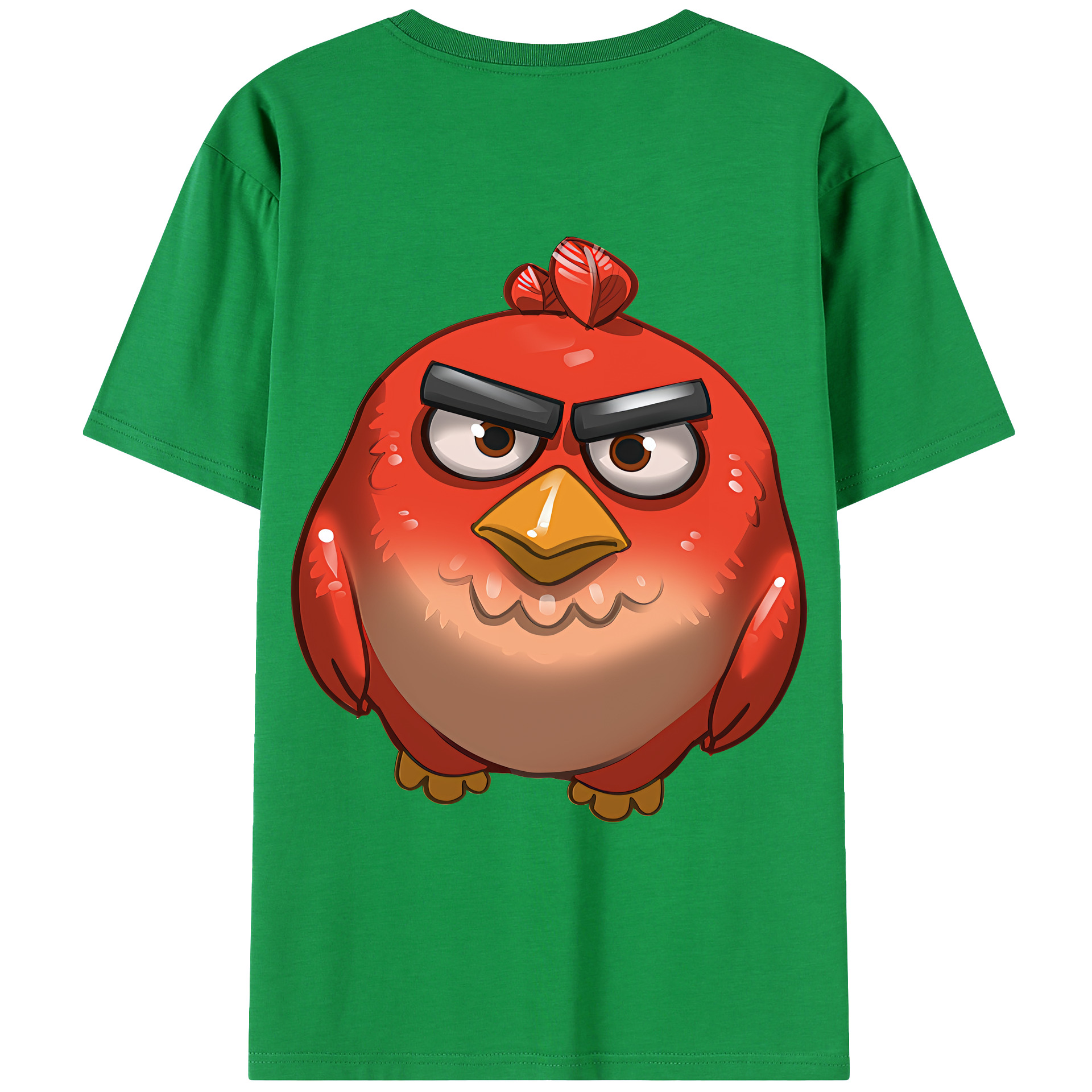 （画像用） Angry Birds アングリーバード レディース半袖Tシャツ(バックプリント)