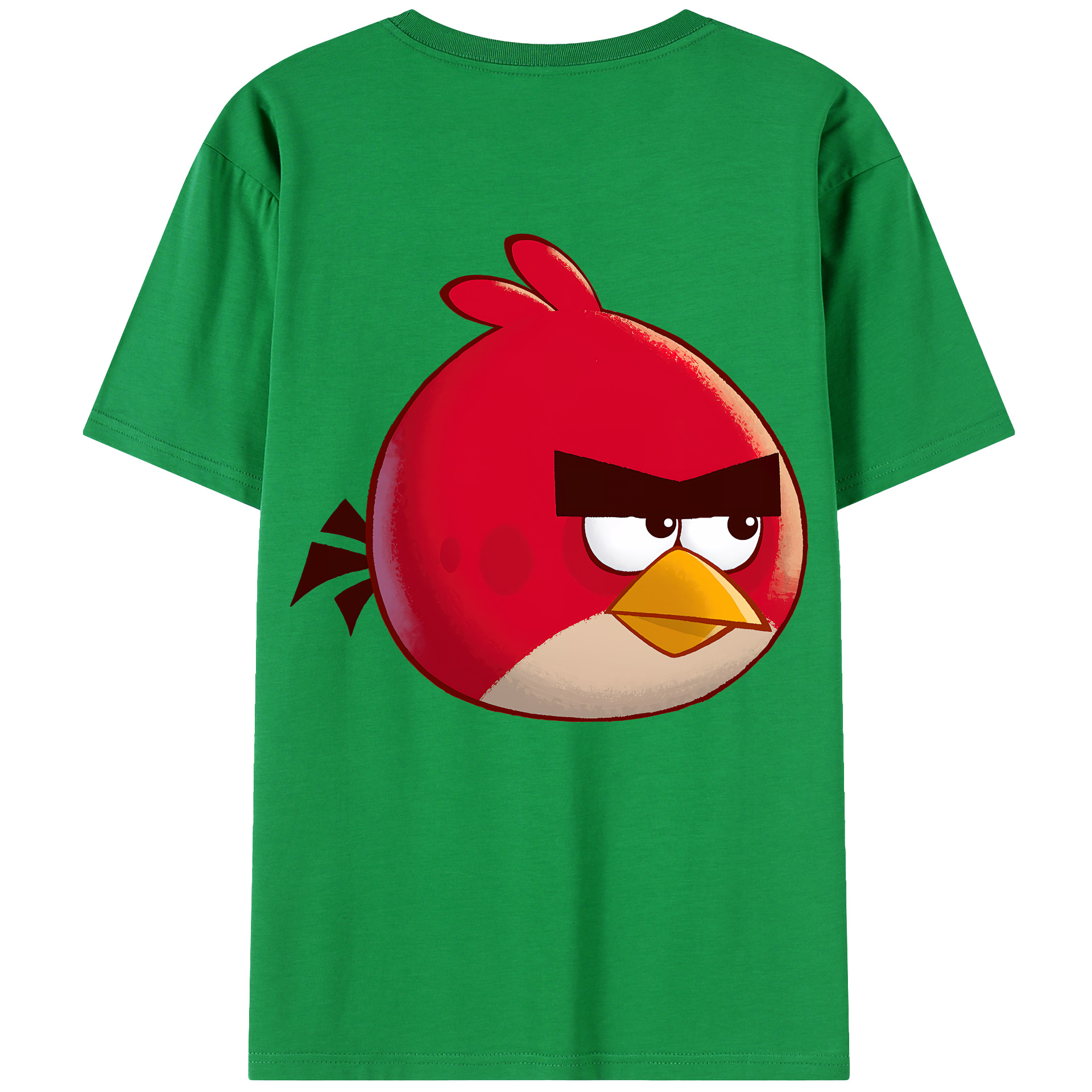 （画像用） Angry Birds アングリーバード レディース半袖Tシャツ(バックプリント)