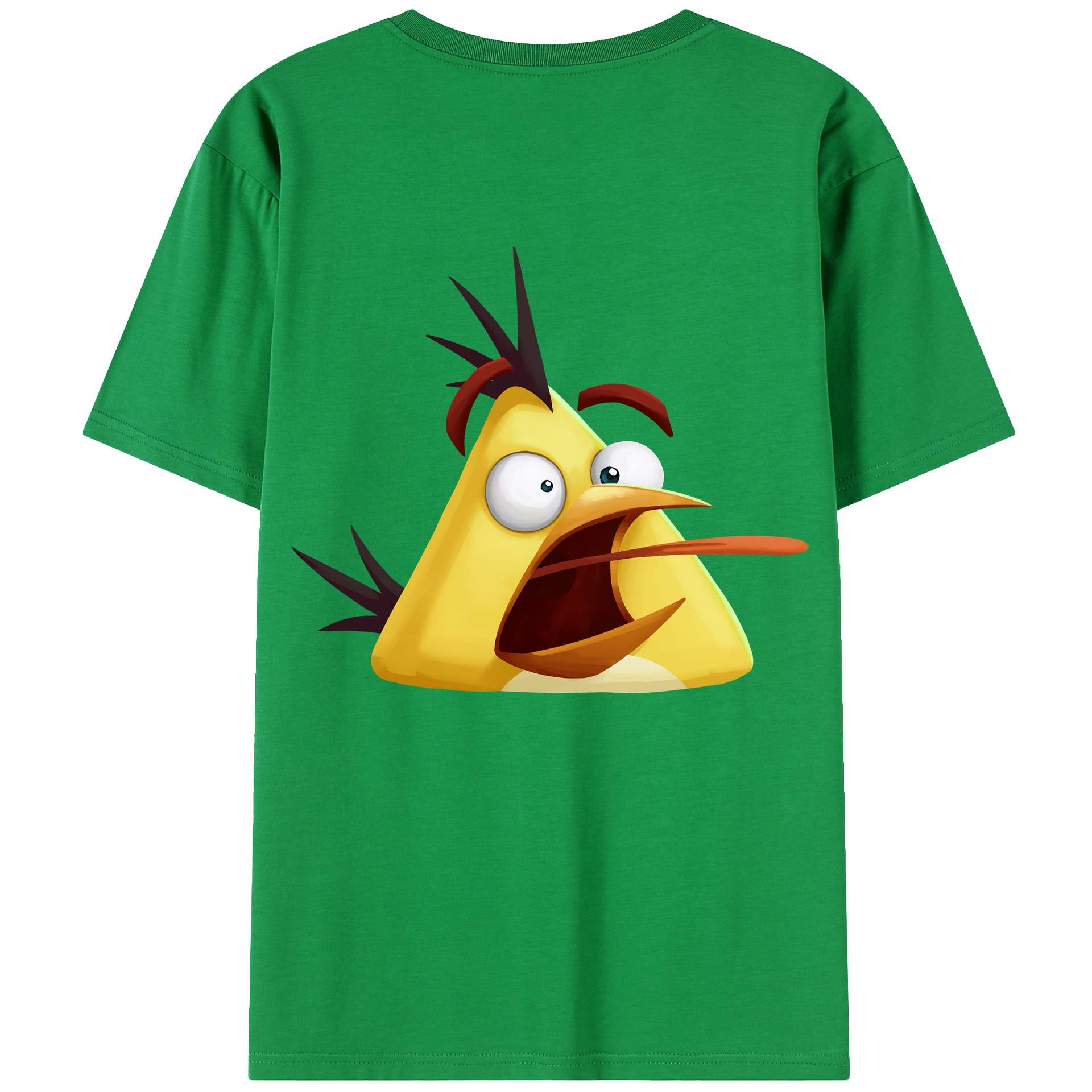 （画像用） Angry Birds アングリーバード レディース半袖Tシャツ(バックプリント)