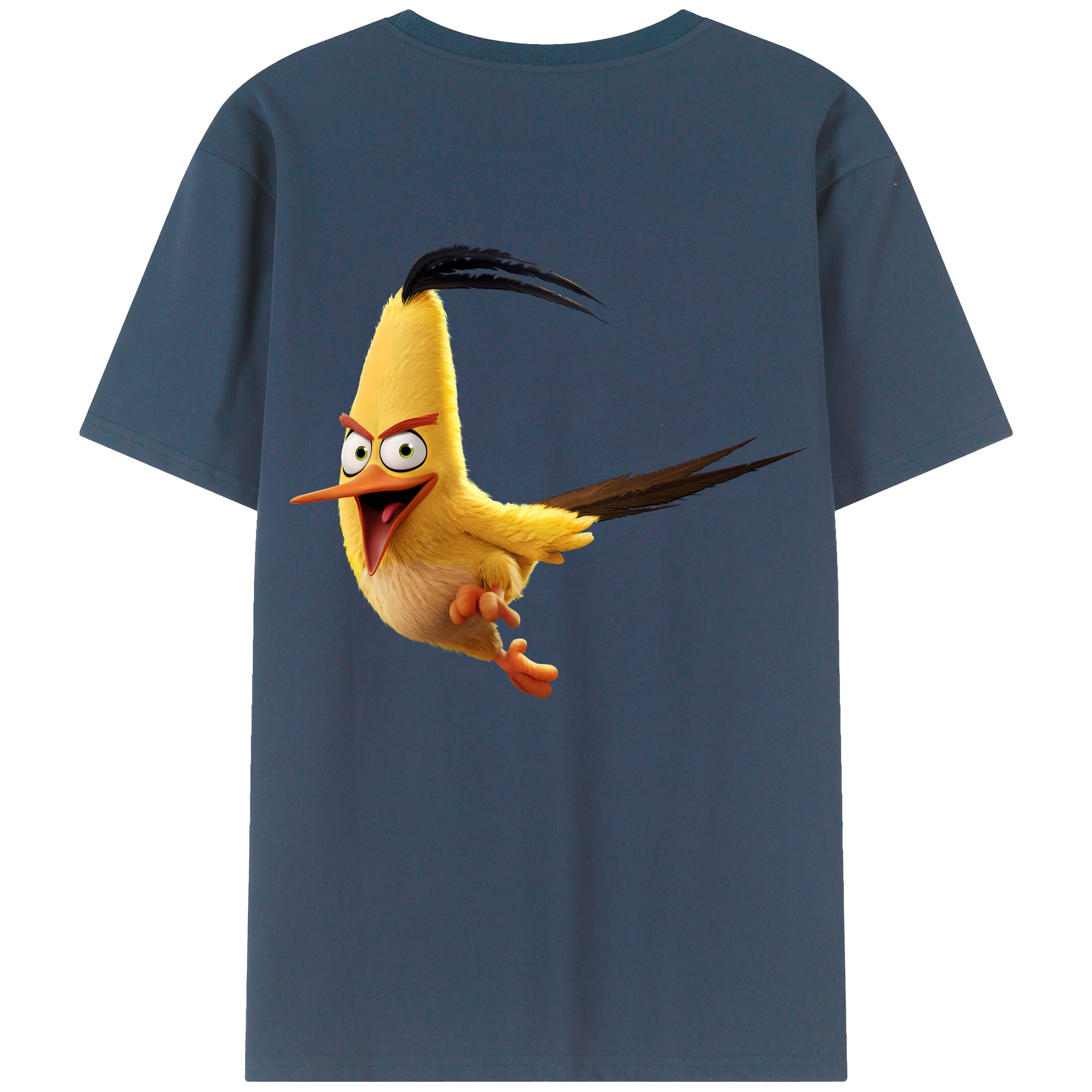 （画像用） Angry Birds アングリーバード レディース半袖Tシャツ(バックプリント)