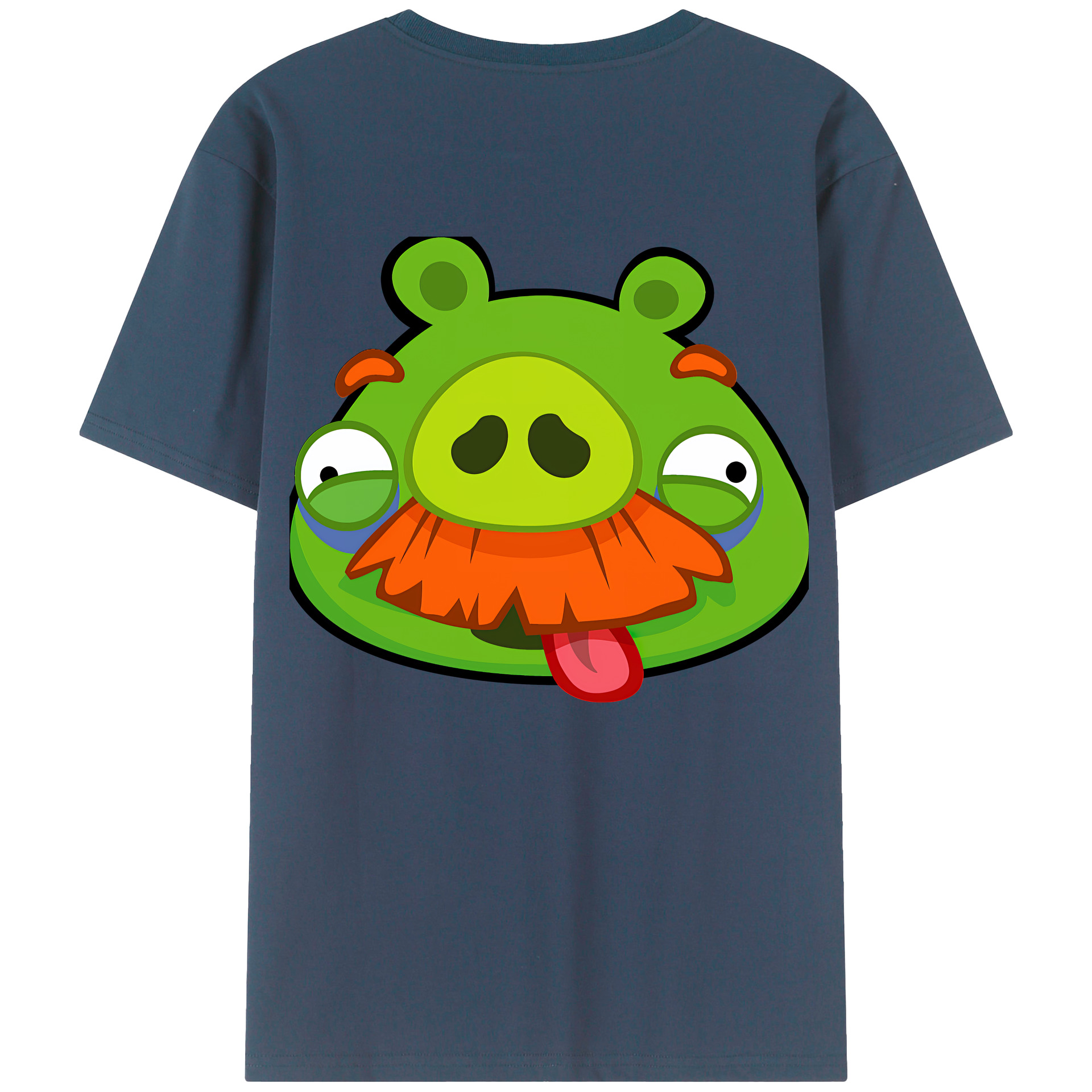 Angry Birds アングリーバード レディース半袖Tシャツ(バックプリント)