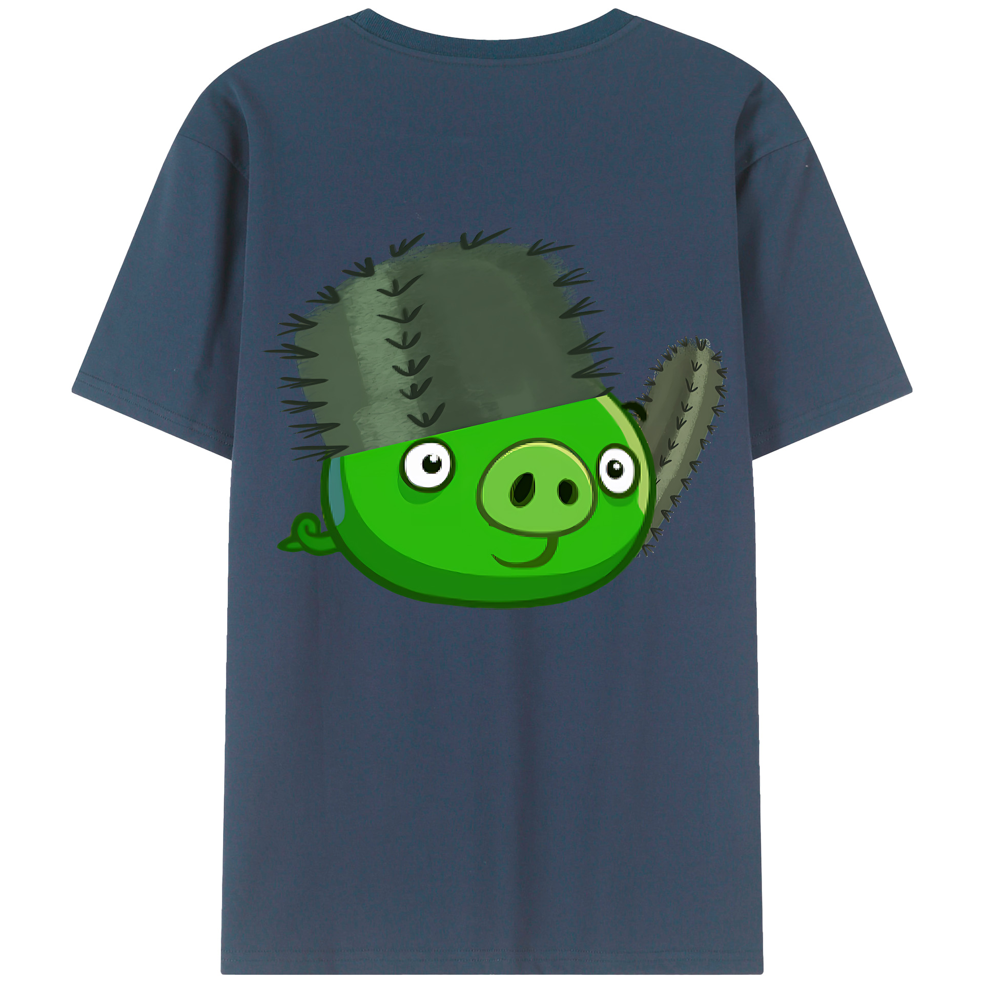 （画像用） Angry Birds アングリーバード レディース半袖Tシャツ(バックプリント)