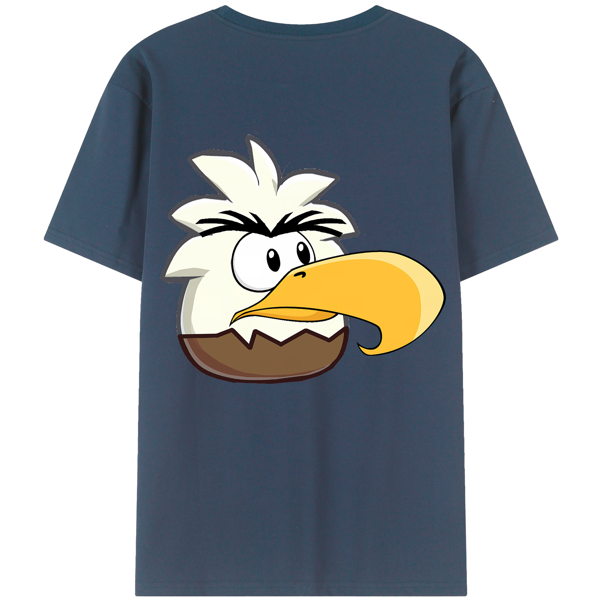（画像用） Angry Birds アングリーバード レディース半袖Tシャツ(バックプリント)