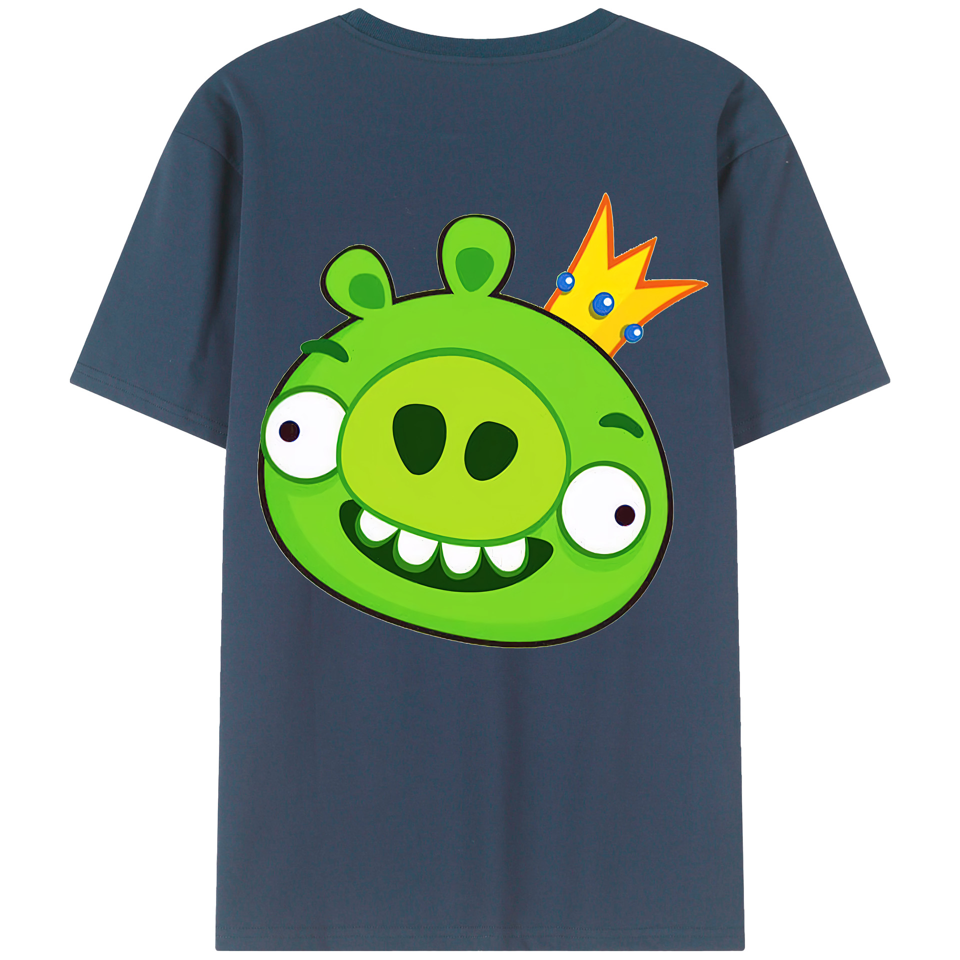 （画像用） Angry Birds アングリーバード レディース半袖Tシャツ(バックプリント)