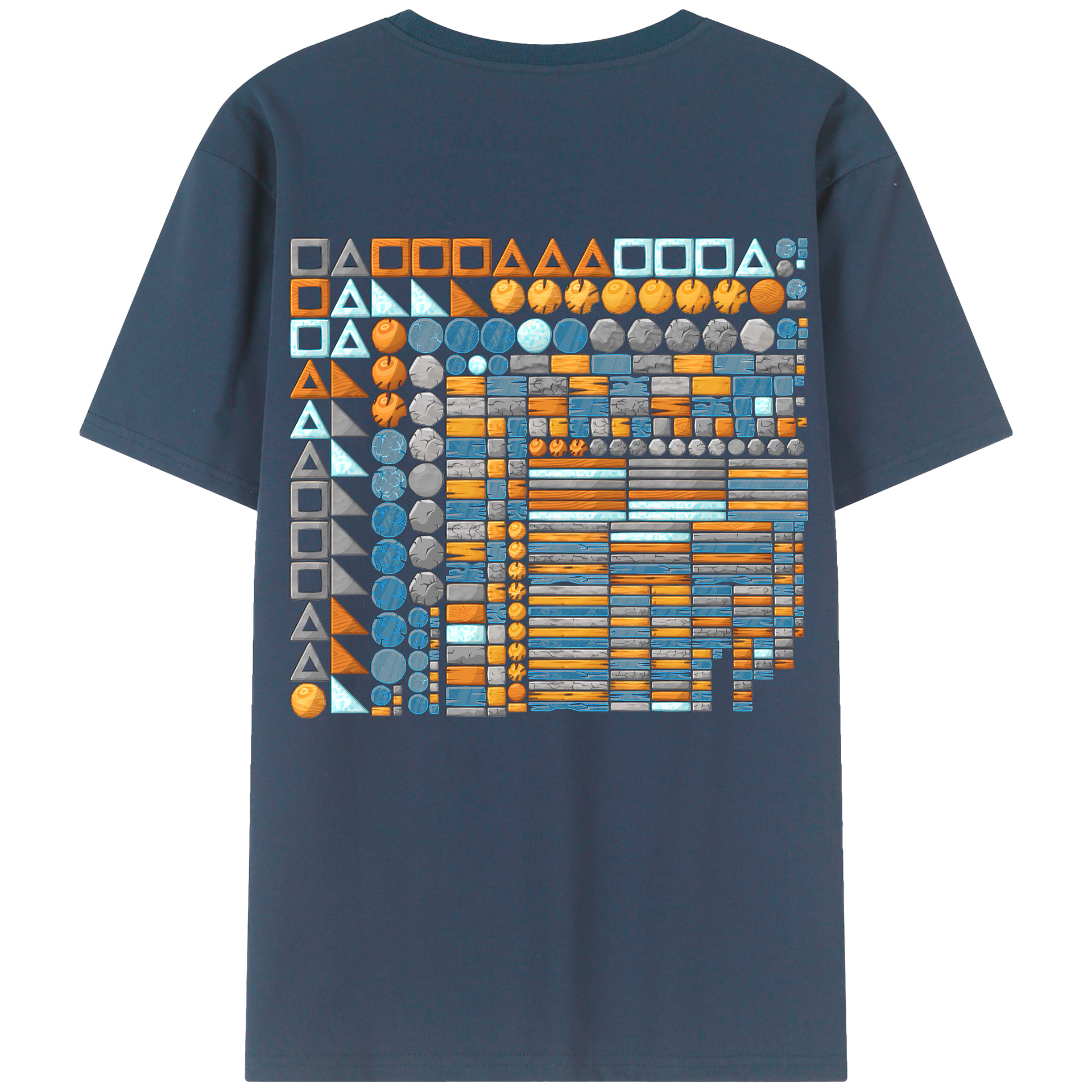 （画像用） Angry Birds アングリーバード レディース半袖Tシャツ(バックプリント)