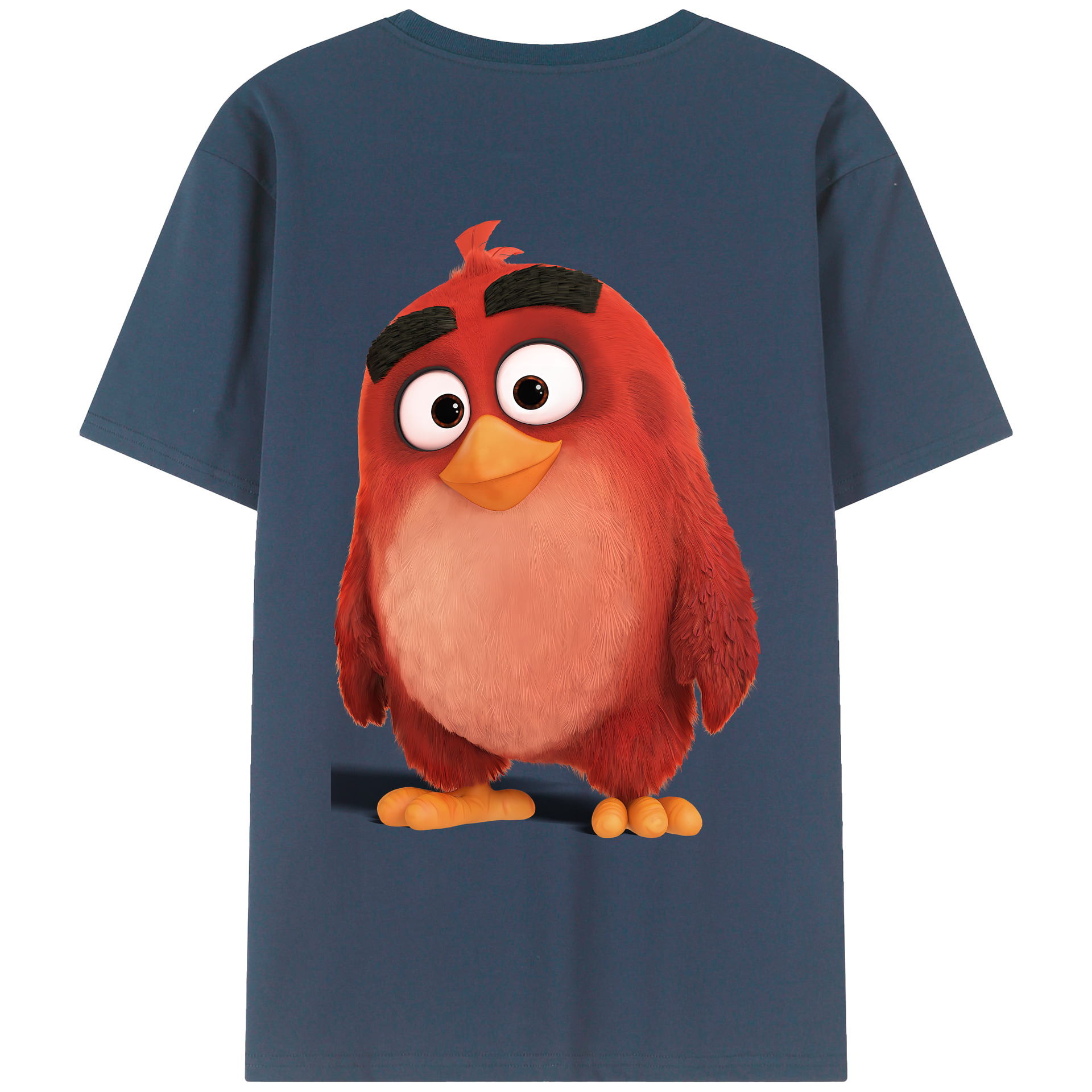 （画像用） Angry Birds アングリーバード レディース半袖Tシャツ(バックプリント)