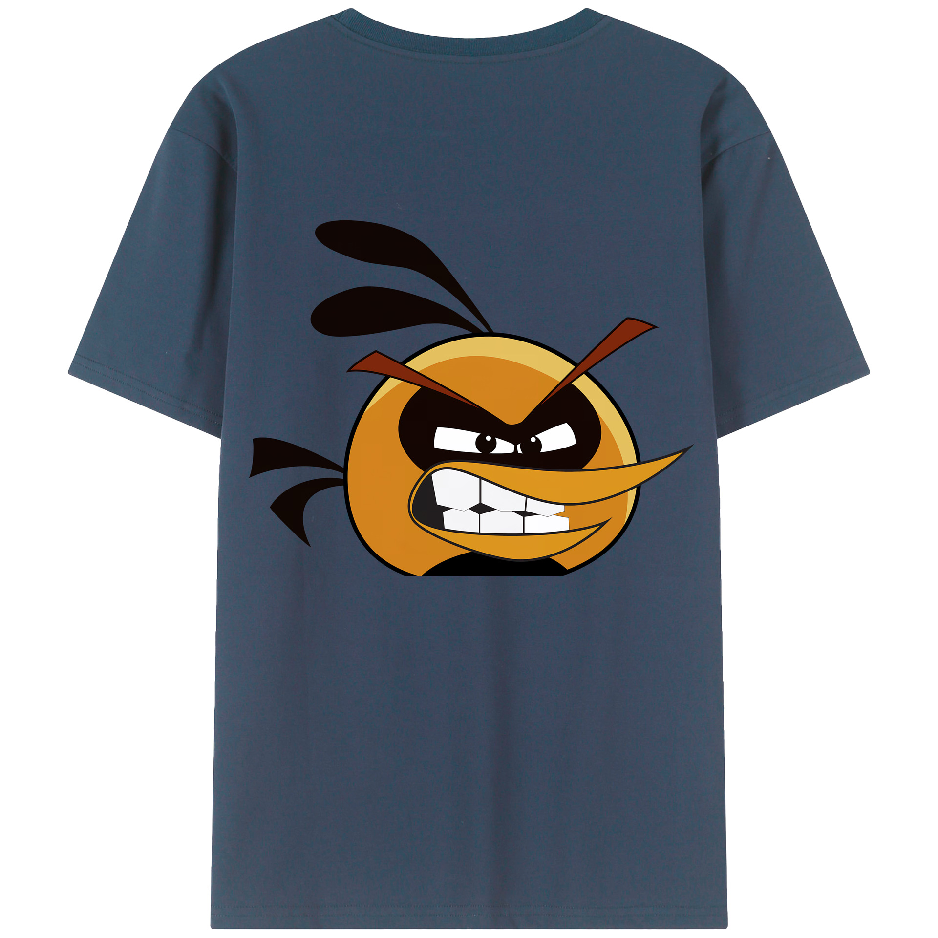 （画像用） Angry Birds アングリーバード レディース半袖Tシャツ(バックプリント)
