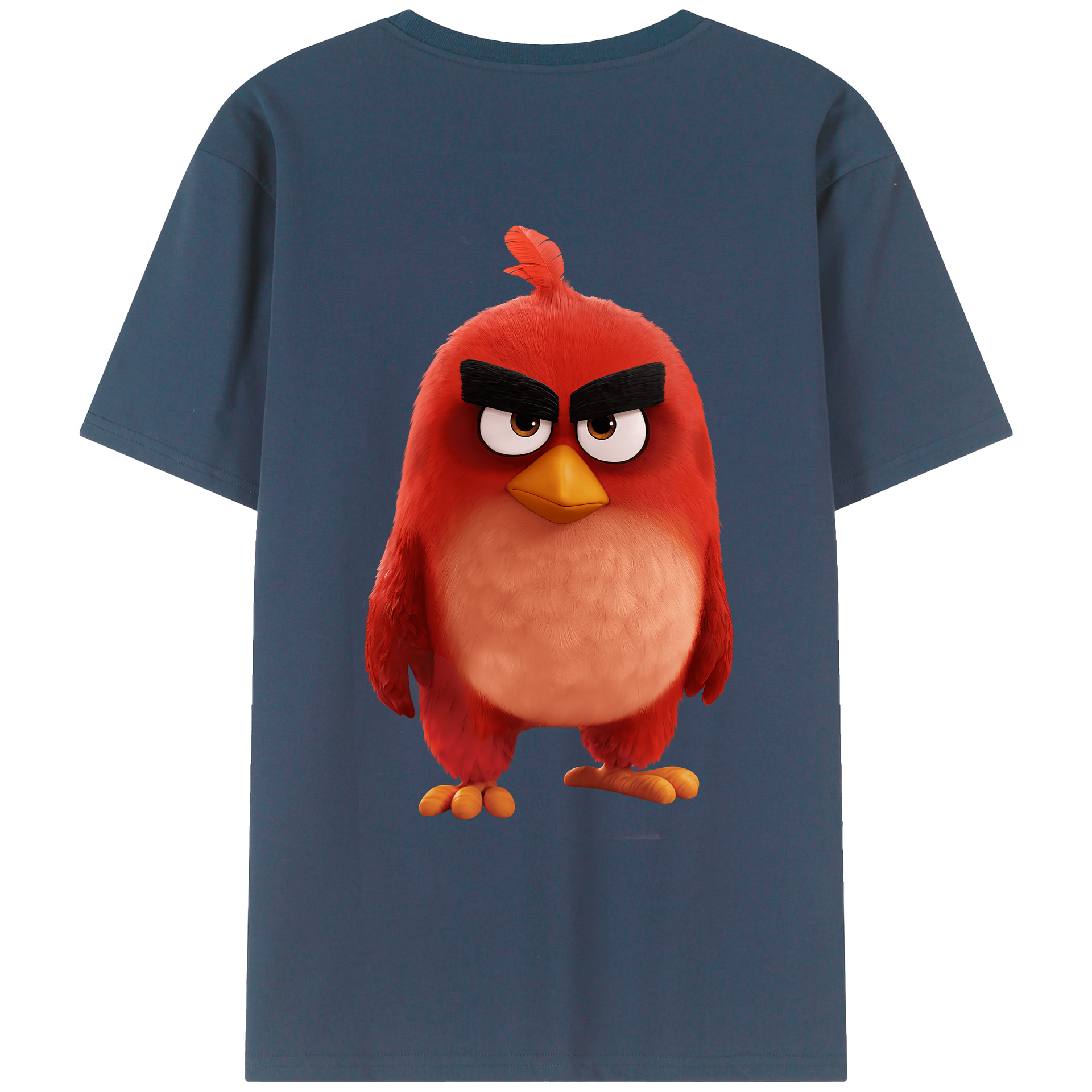 （画像用） Angry Birds アングリーバード レディース半袖Tシャツ(バックプリント)