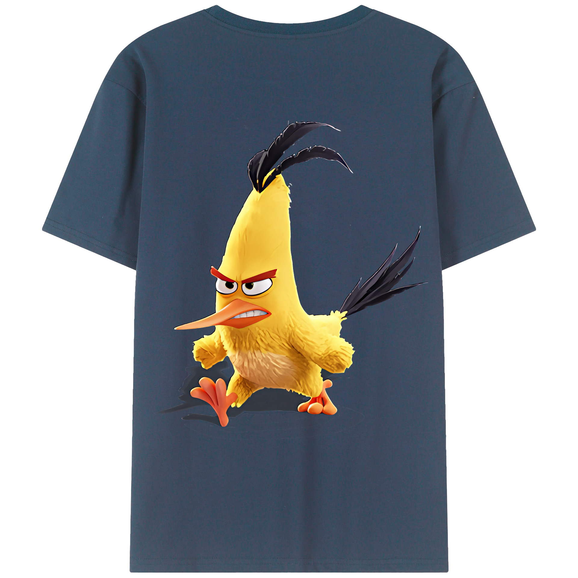 （画像用） Angry Birds アングリーバード レディース半袖Tシャツ(バックプリント)